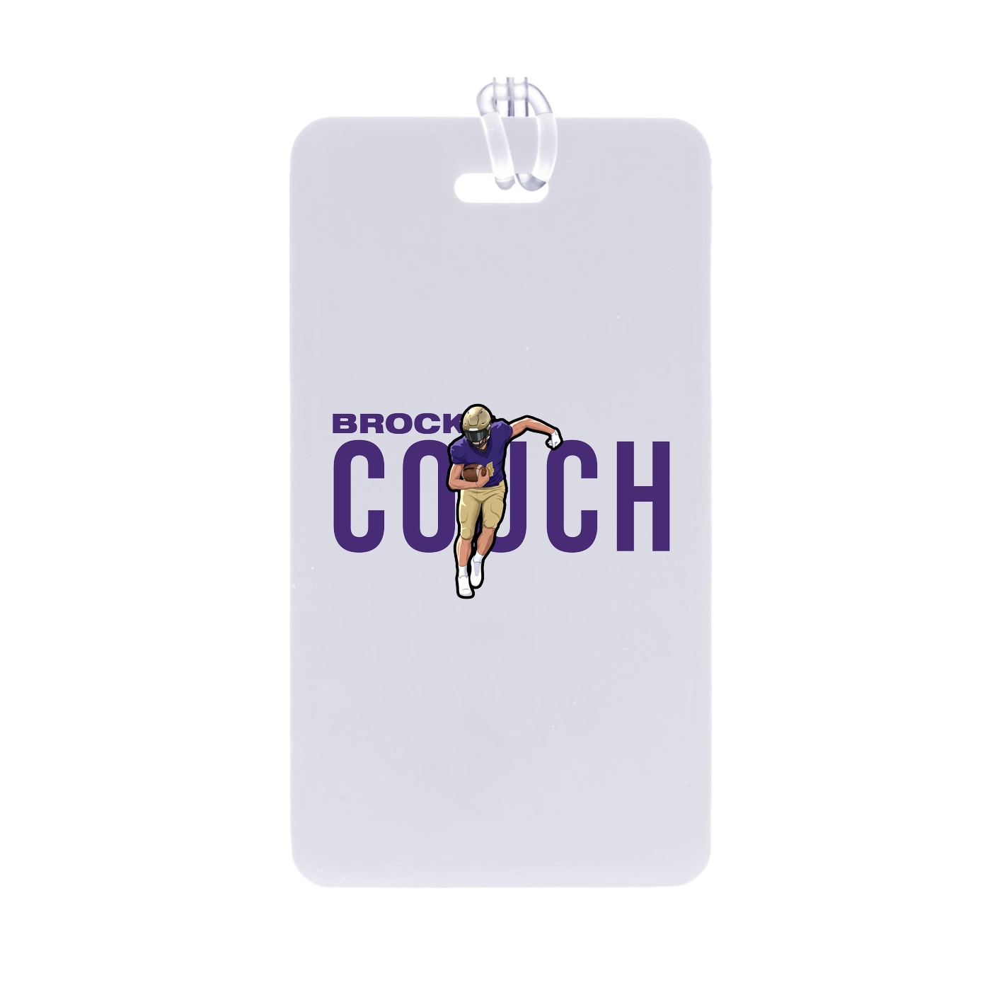 Bag Tag — Player Name in Classic