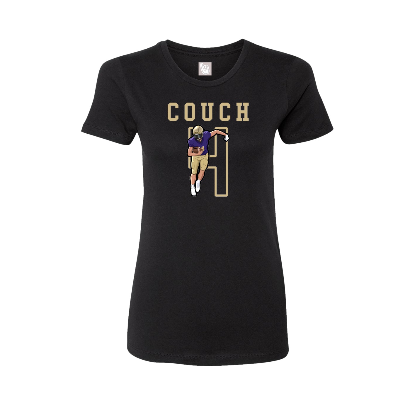 Fitted Women's Tee — Shirsey in Black