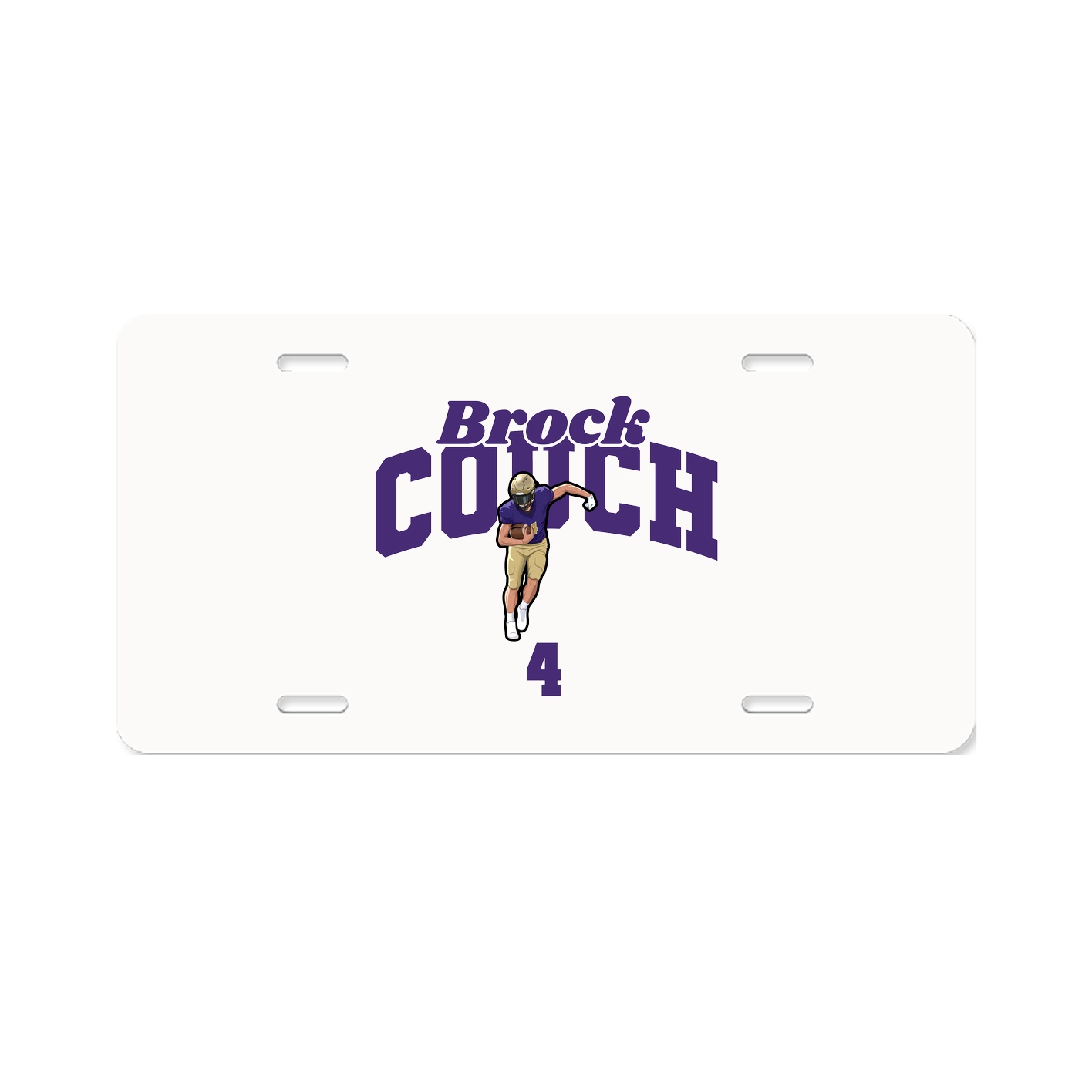 License Plate — Signature Arch in Classic
