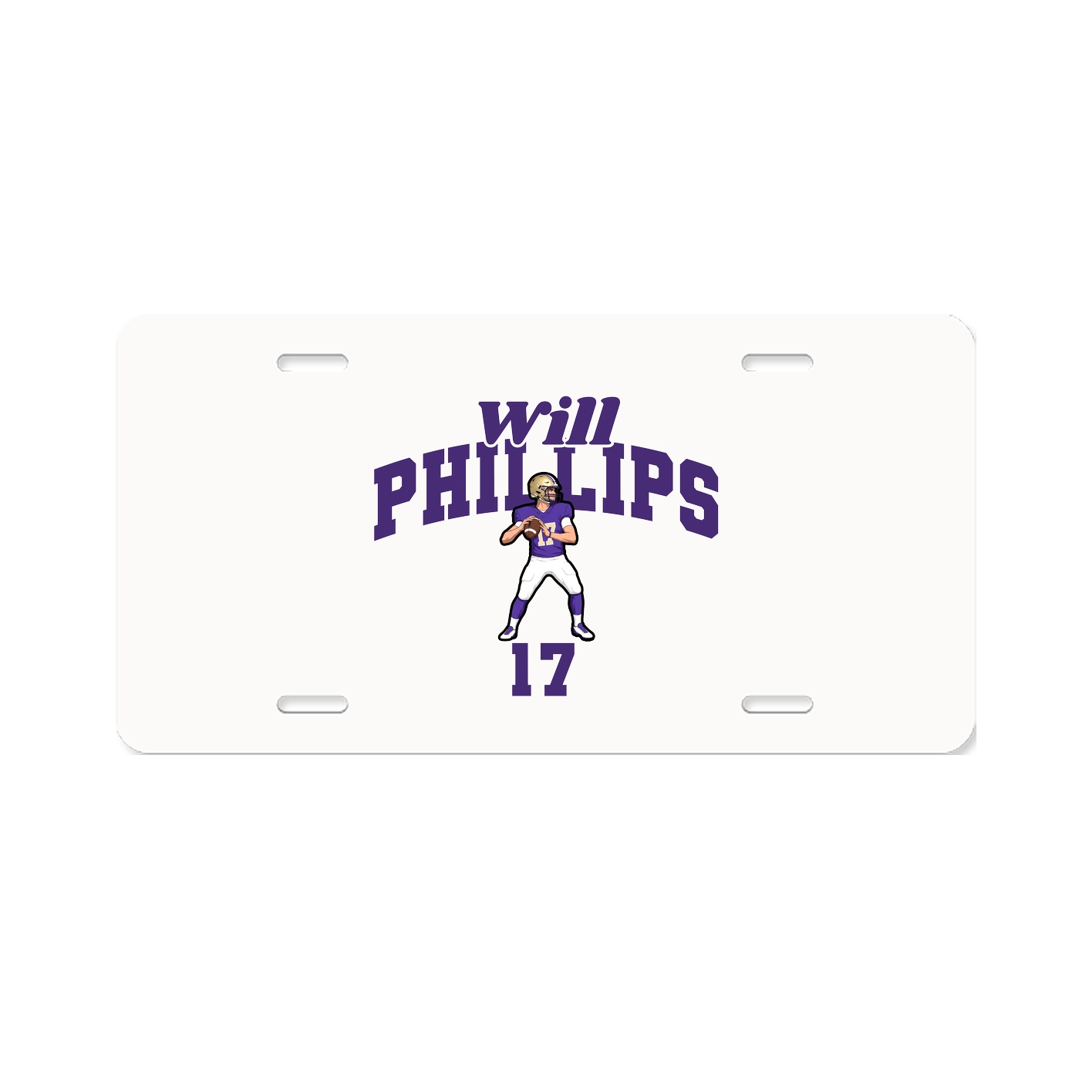 License Plate — Signature Arch in Classic