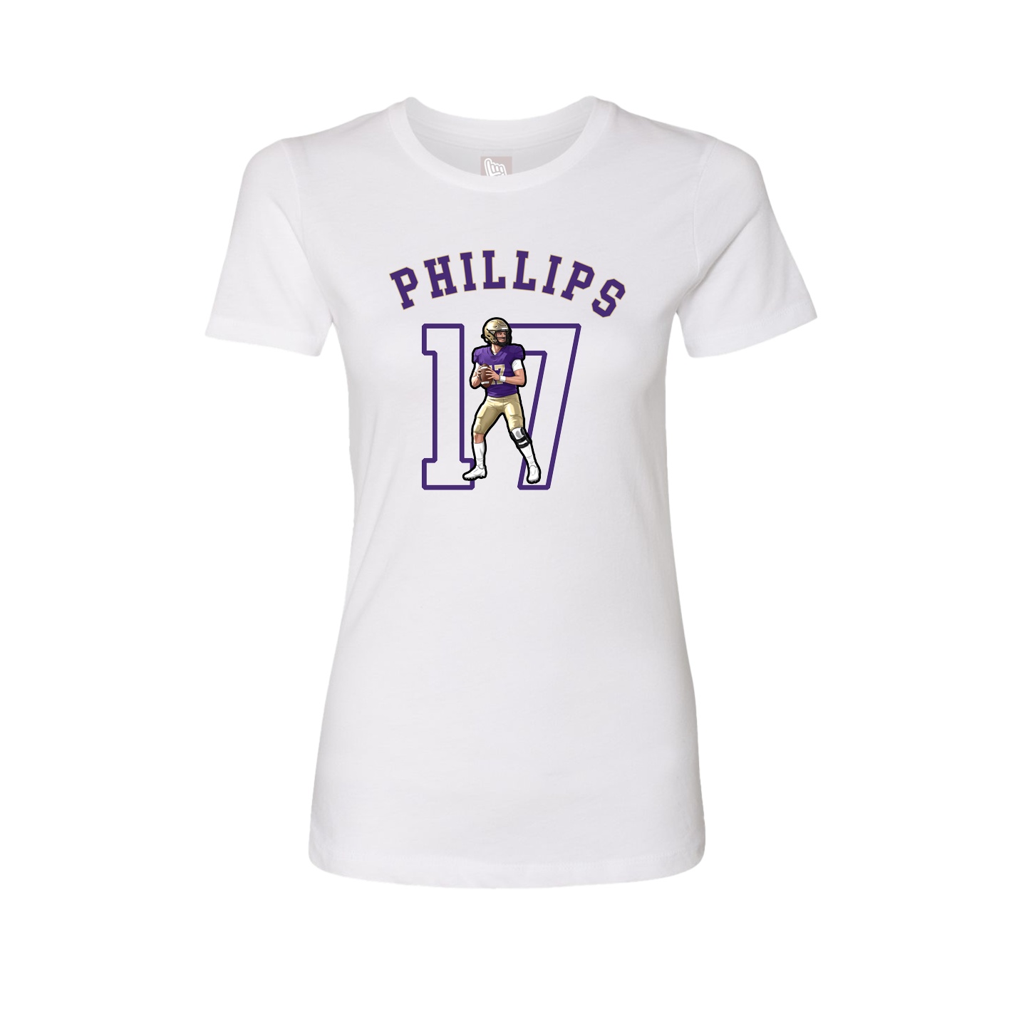 Womens Tee — Shirsey Arch in White