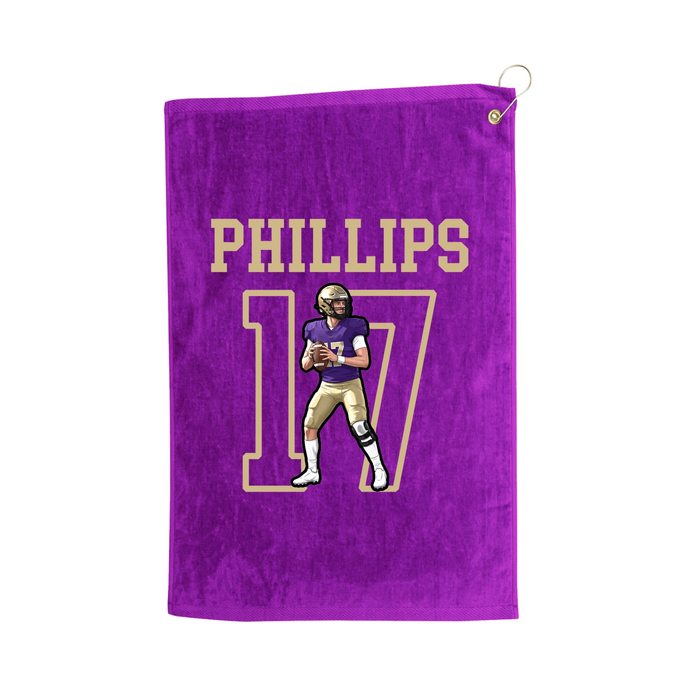 Golf Towel — Shirsey in Purple