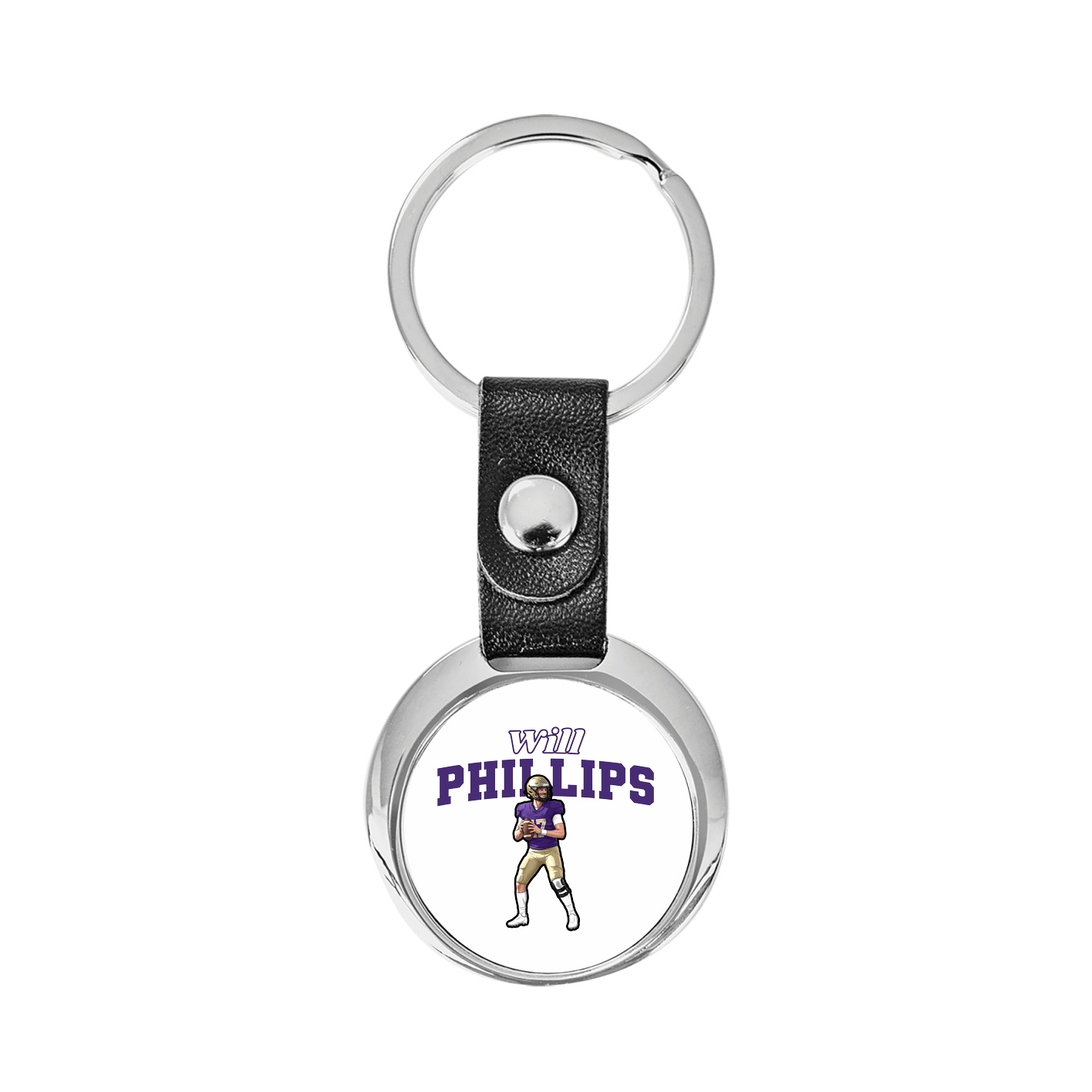 Key Chain — Name Arch in Classic