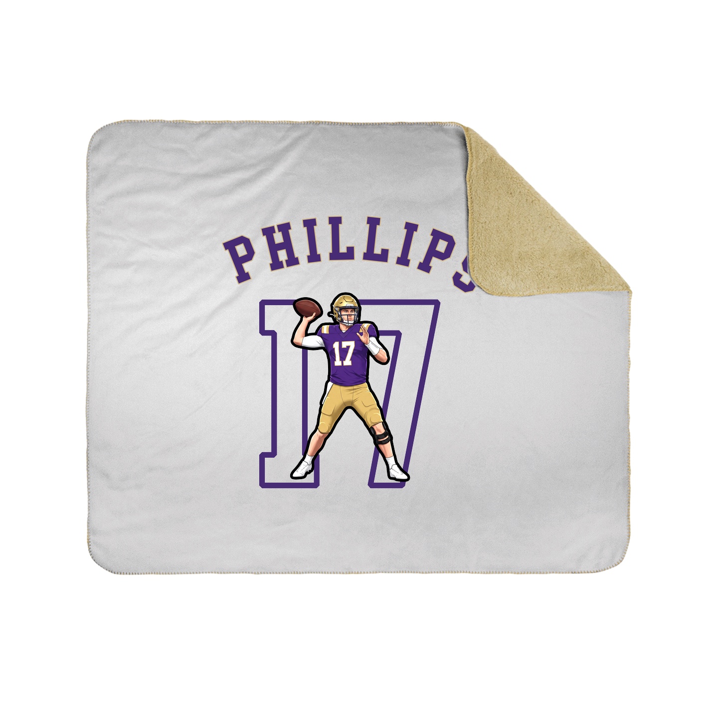 Throw Blanket — Shirsey Arch in White