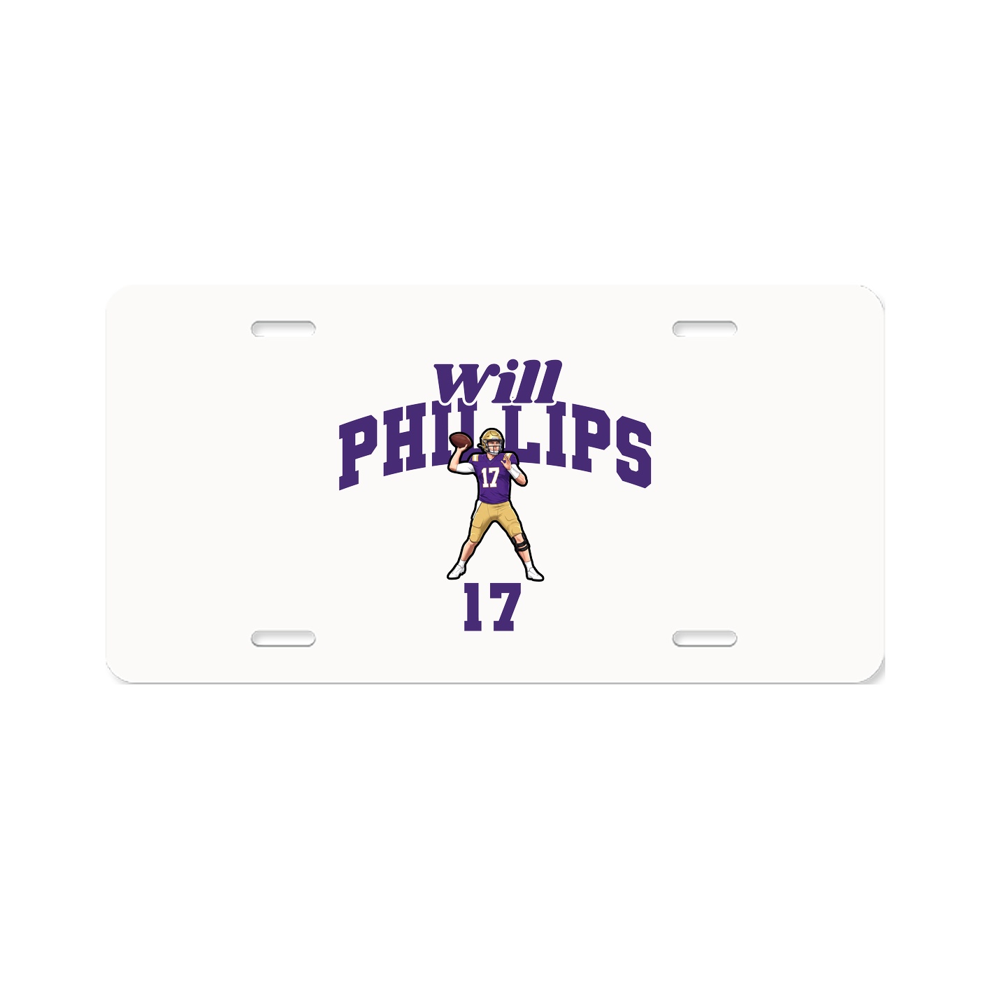 License Plate — Signature Arch in Classic