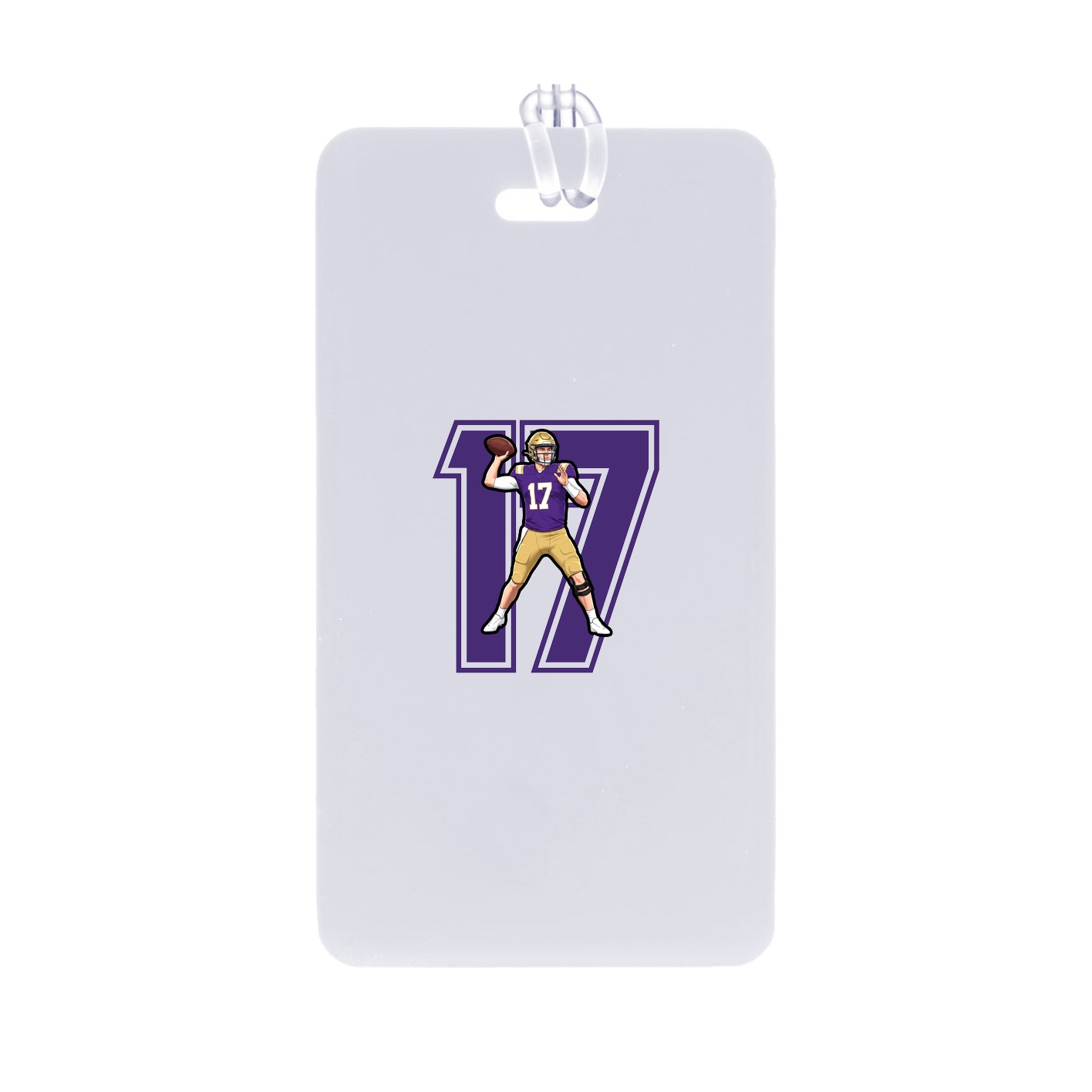 Bag Tag — Number in Classic