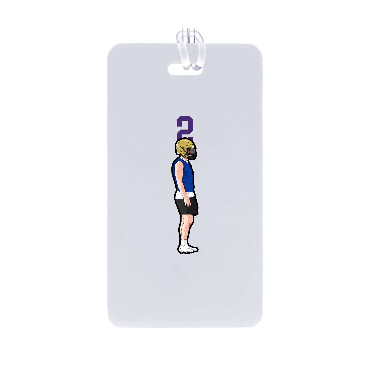 Bag Tag — Number Top in Classic