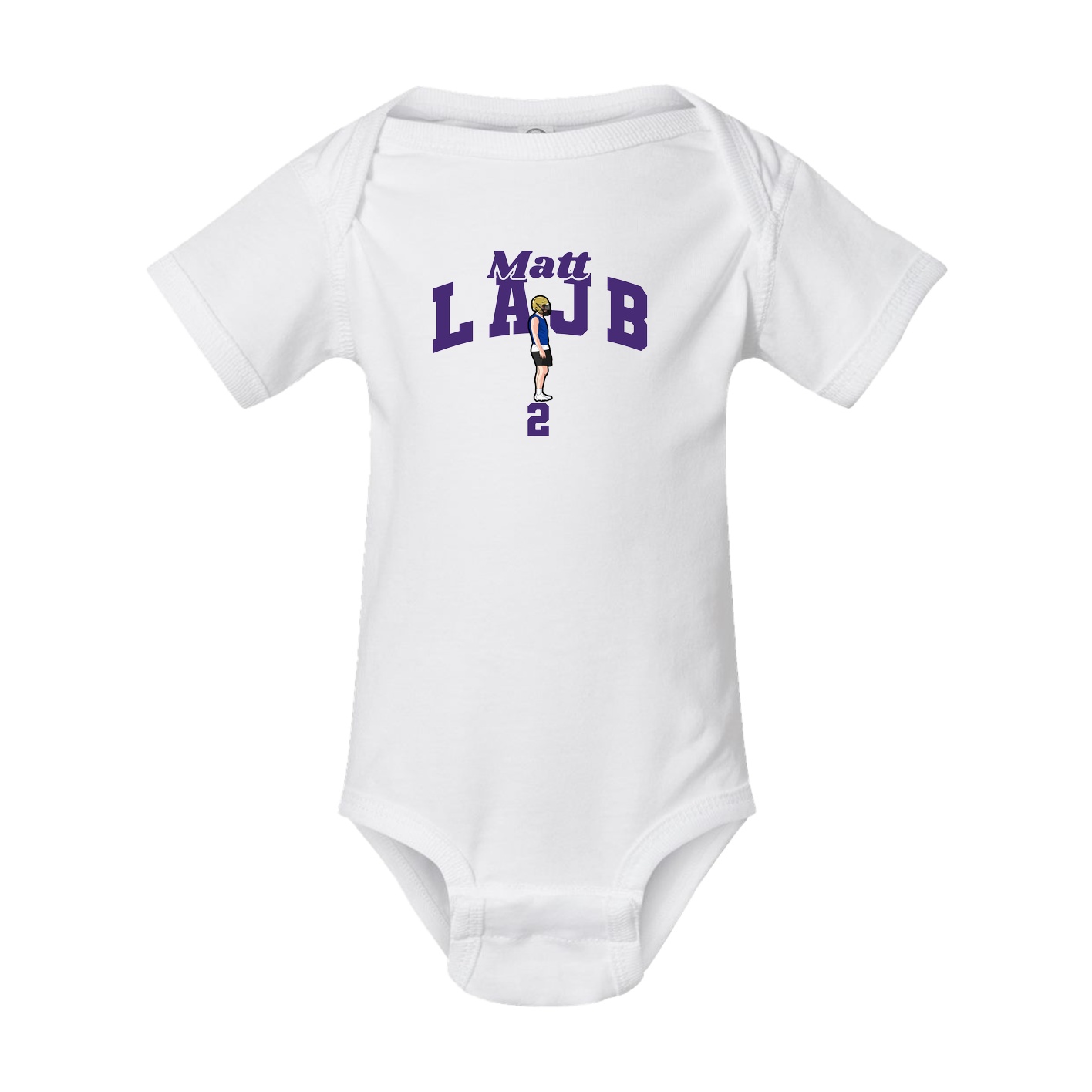 Baby Onesie — Signature Arch in White