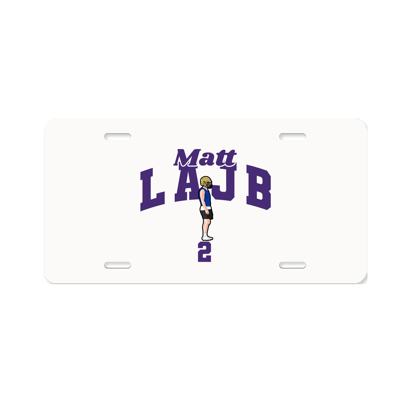 License Plate — Signature Arch in Classic