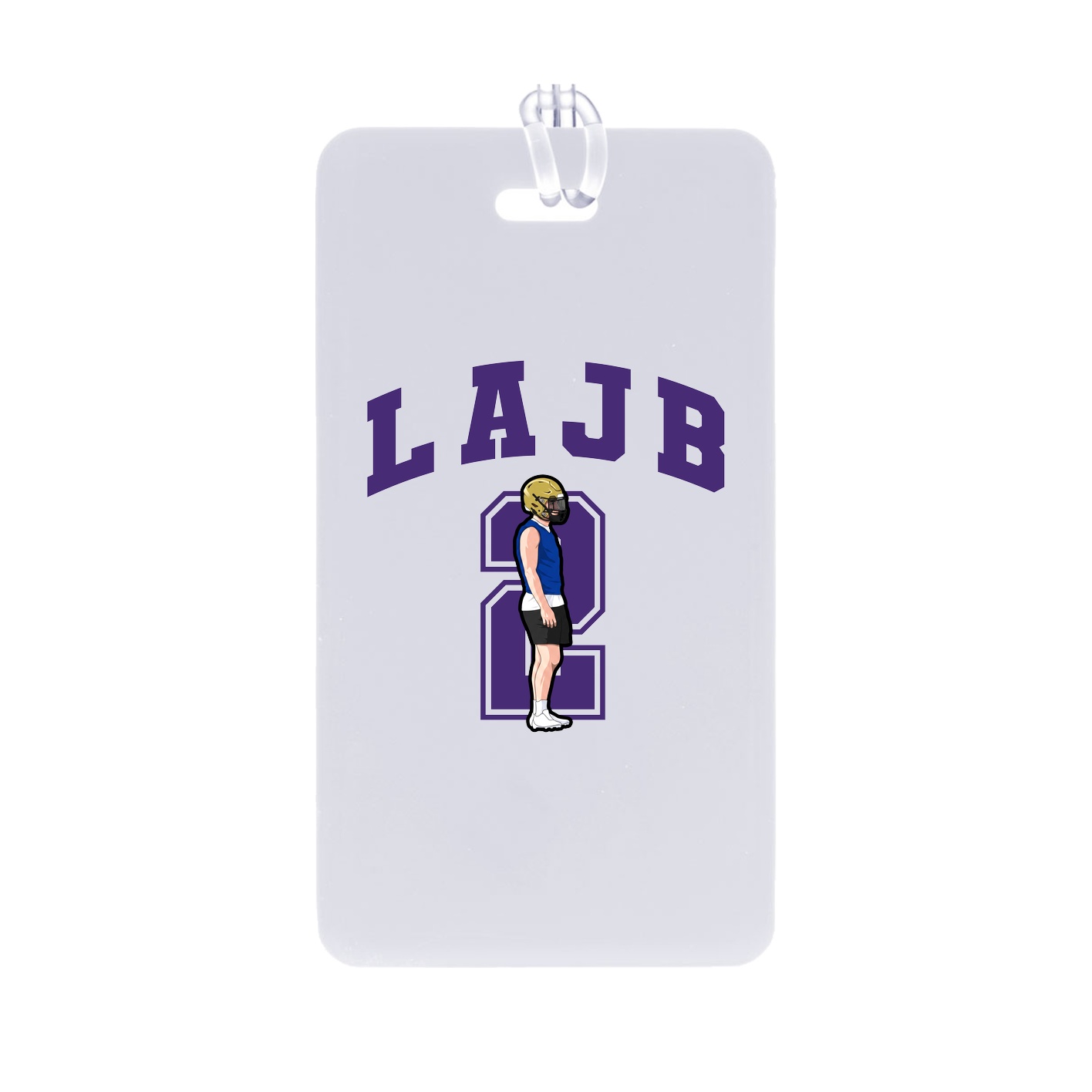 Bag Tag — Number in Classic