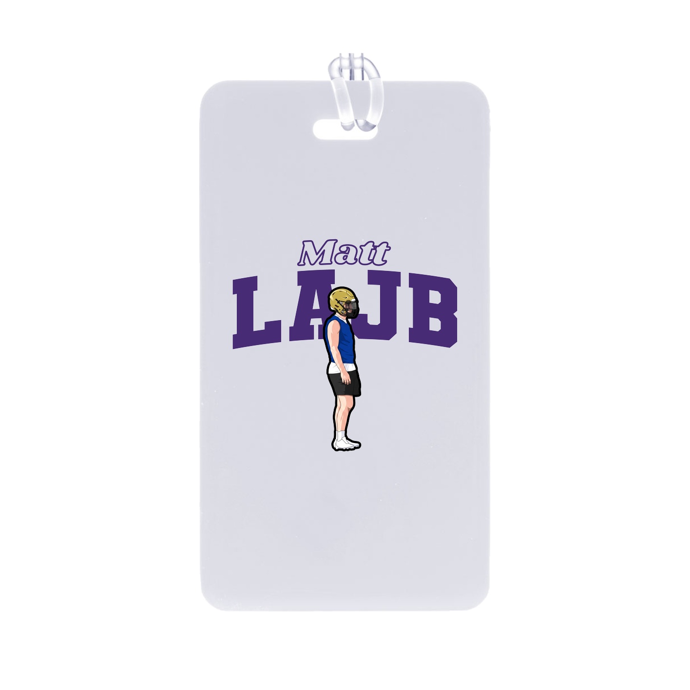 Bag Tag — Name Arch in Classic