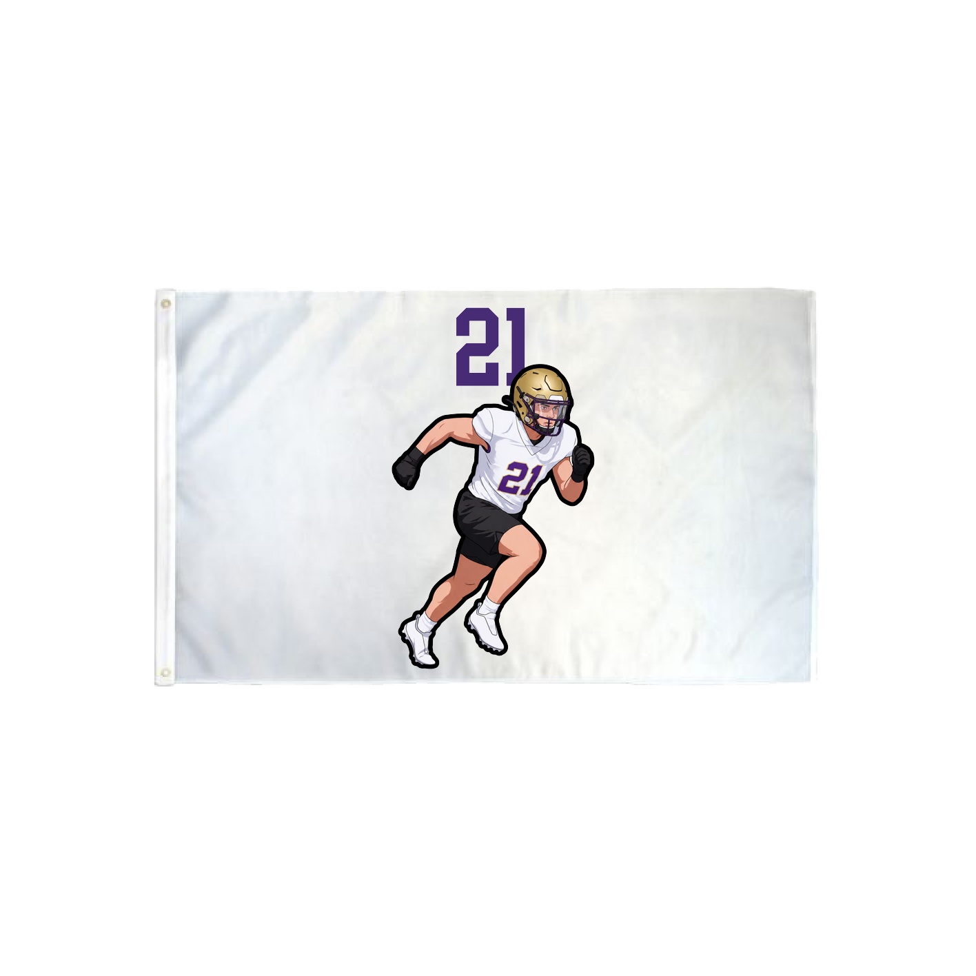 3x5 Flag — Number Top in Classic