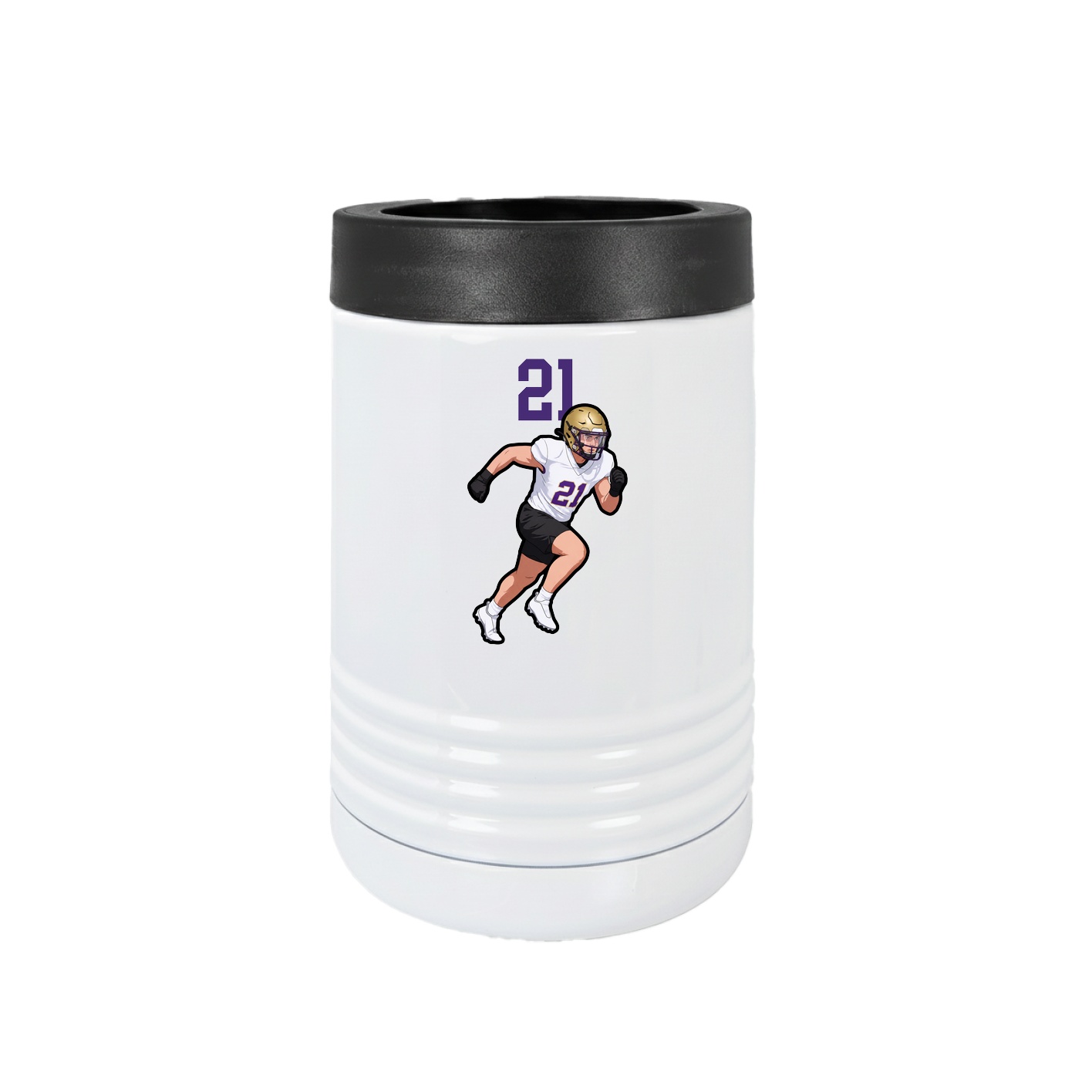 Beverage Holder — Number Top in White
