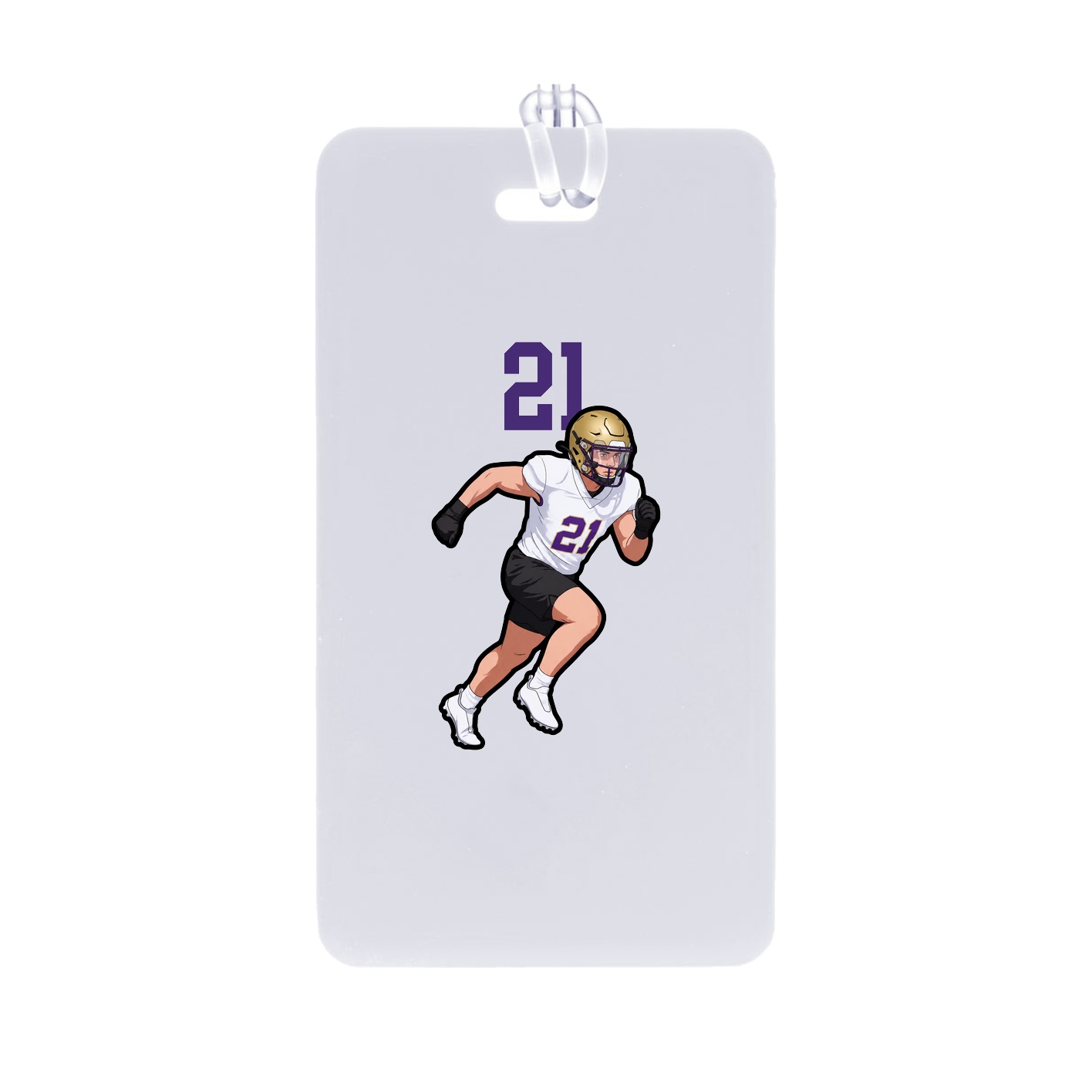 Bag Tag — Number Top in Classic