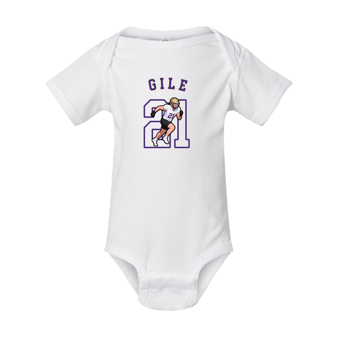 Baby Onesie — Shirsey Arch in White
