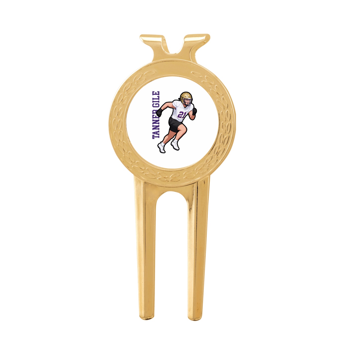 Divot Tool with Ball Marker — Name Vertical in Classic
