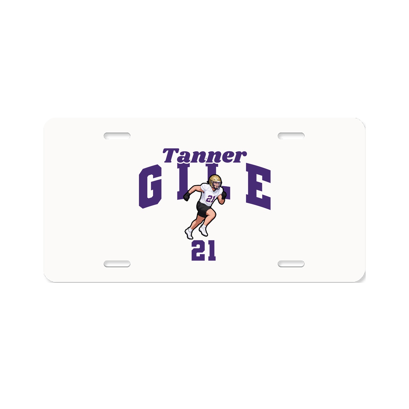 License Plate — Signature Arch in Classic