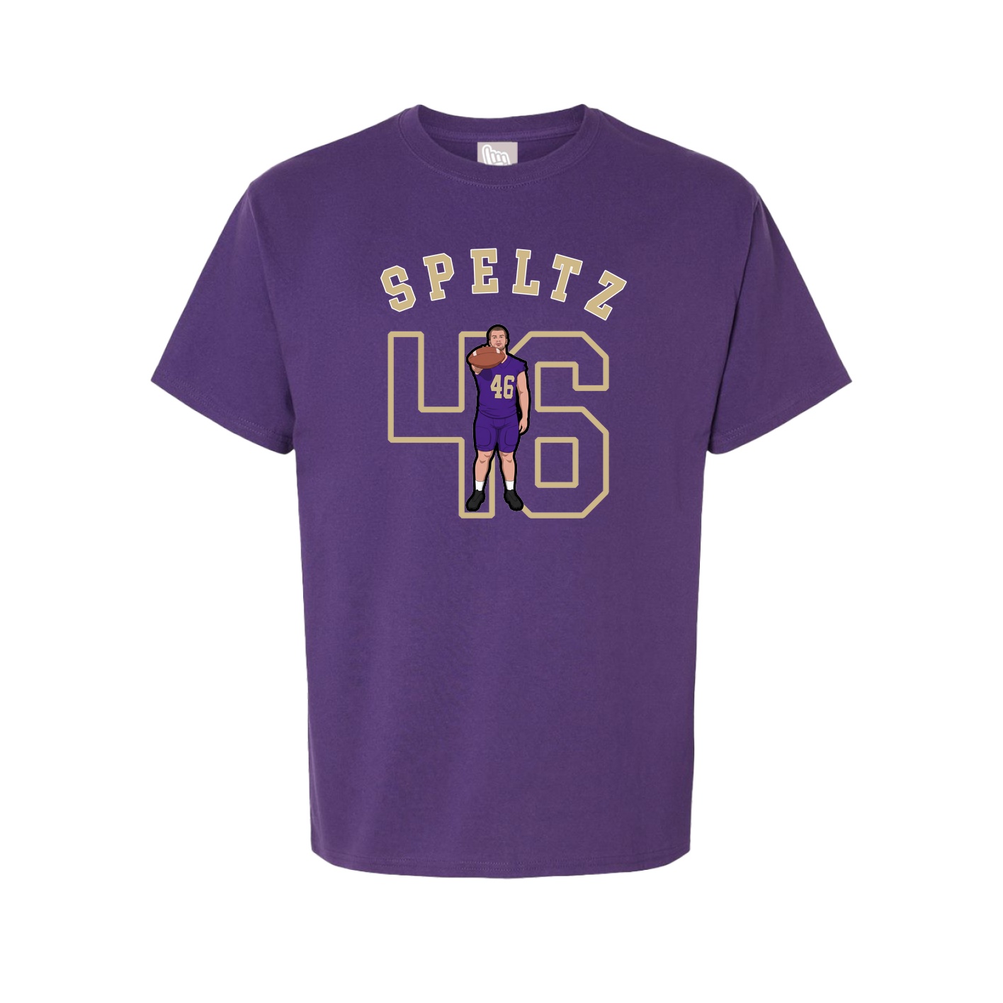 Youth Tee — Shirsey Arch in Purple