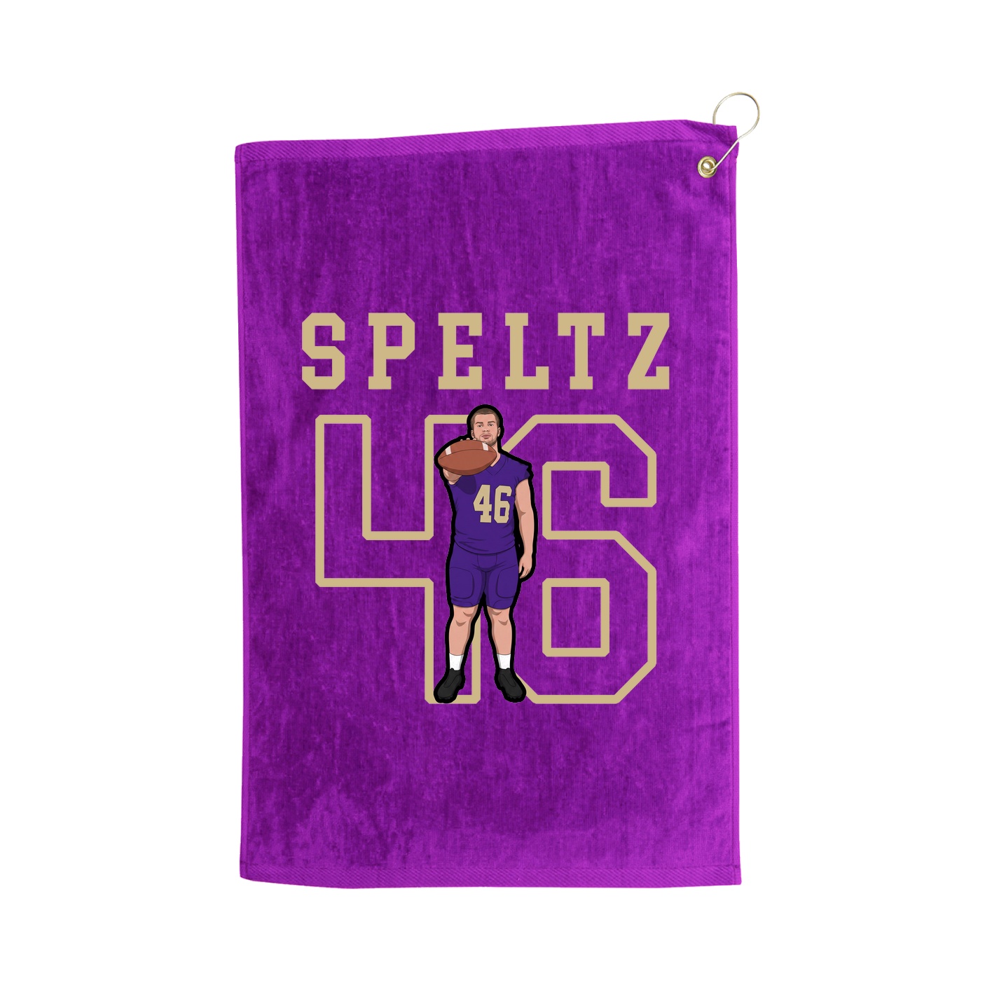 Golf Towel — Shirsey in Purple