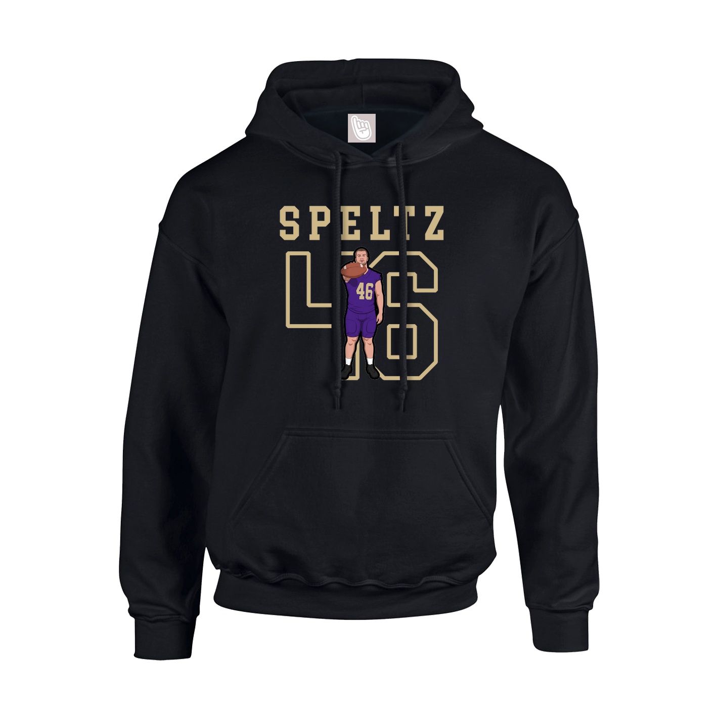 Youth Hoodie — Shirsey in Black