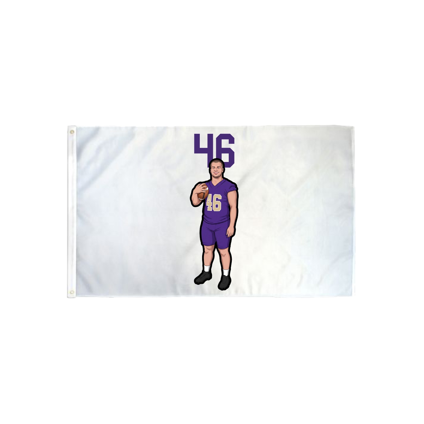 3x5 Flag — Number Top in Classic