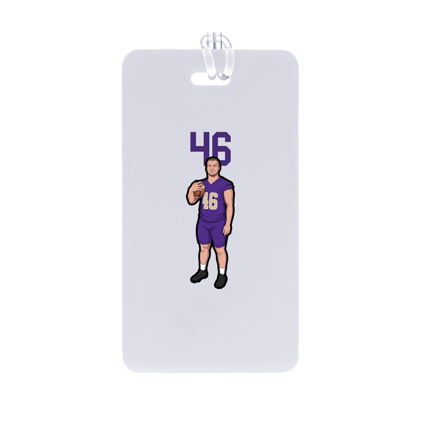 Bag Tag — Number Top in Classic