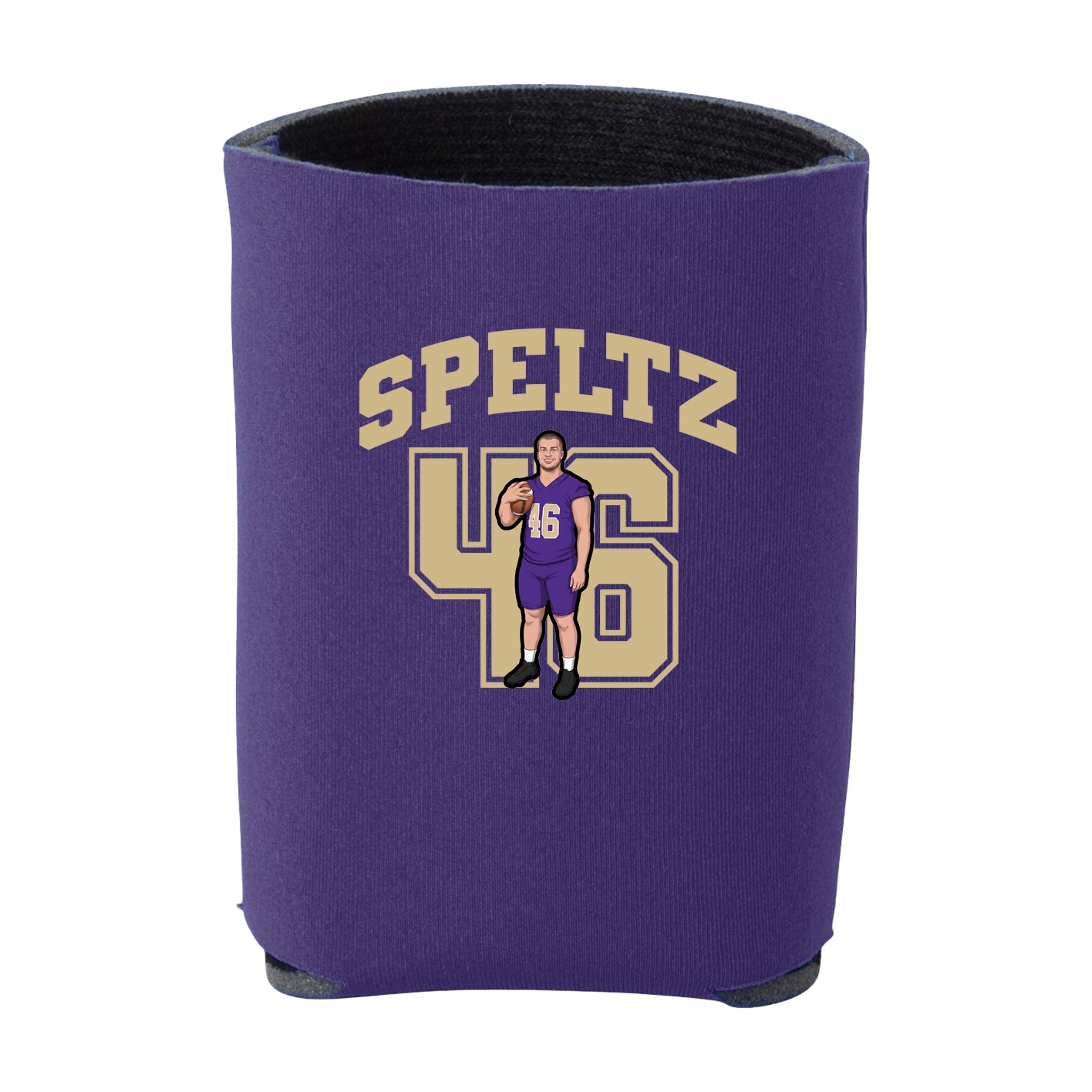 Can Holder — Number in Purple
