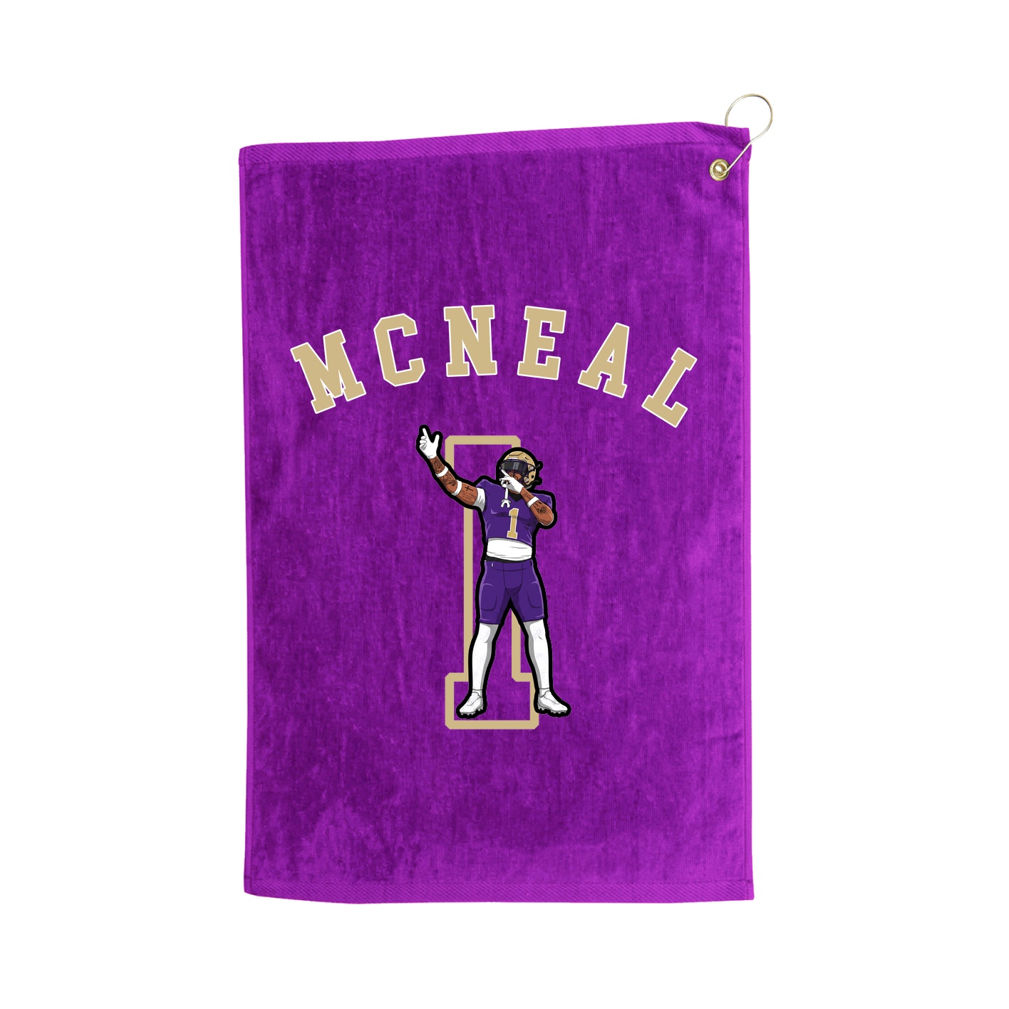 Golf Towel — Shirsey Arch in Purple