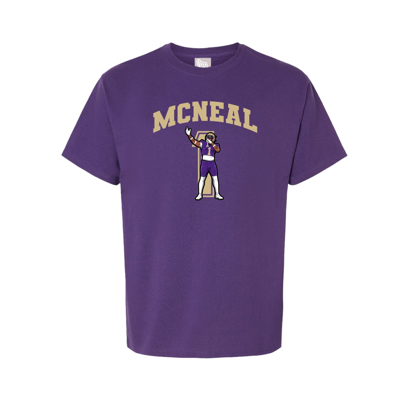 Tee — Number in Purple