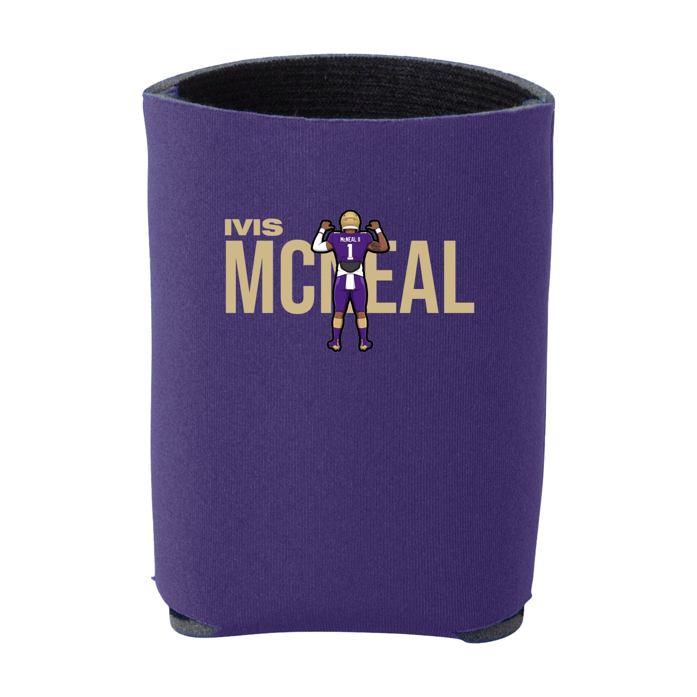 Can Holder — Player Name in Purple