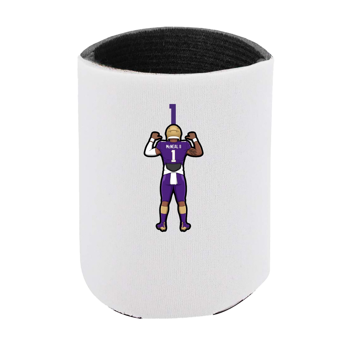 Can Holder — Number Top in White