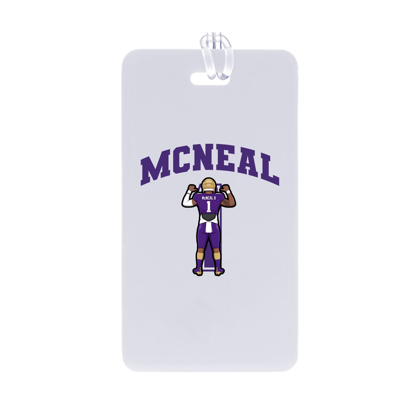 Bag Tag — Number in Classic
