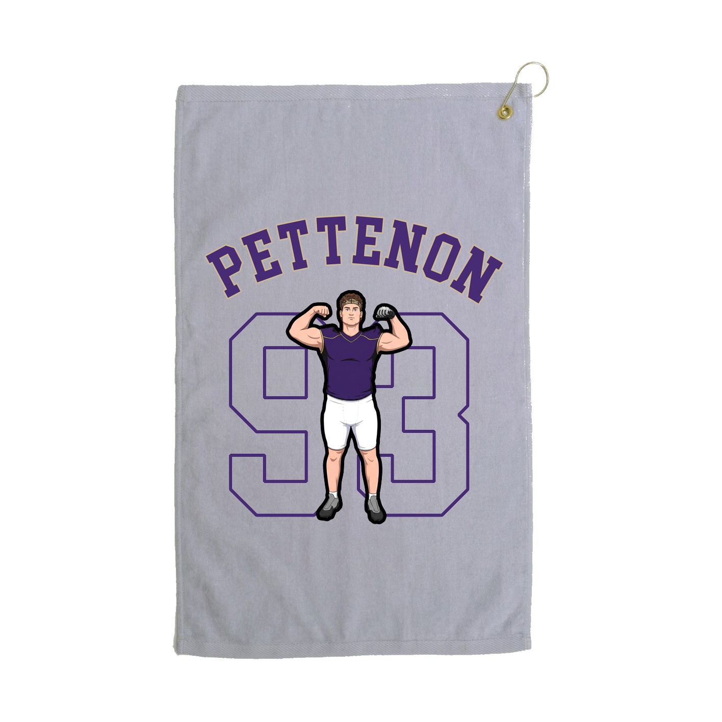 Golf Towel — Shirsey Arch in Grey