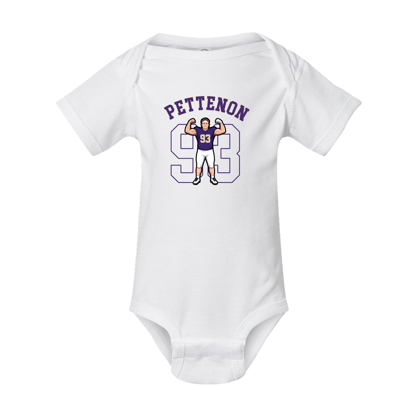 Baby Onesie — Shirsey Arch in White