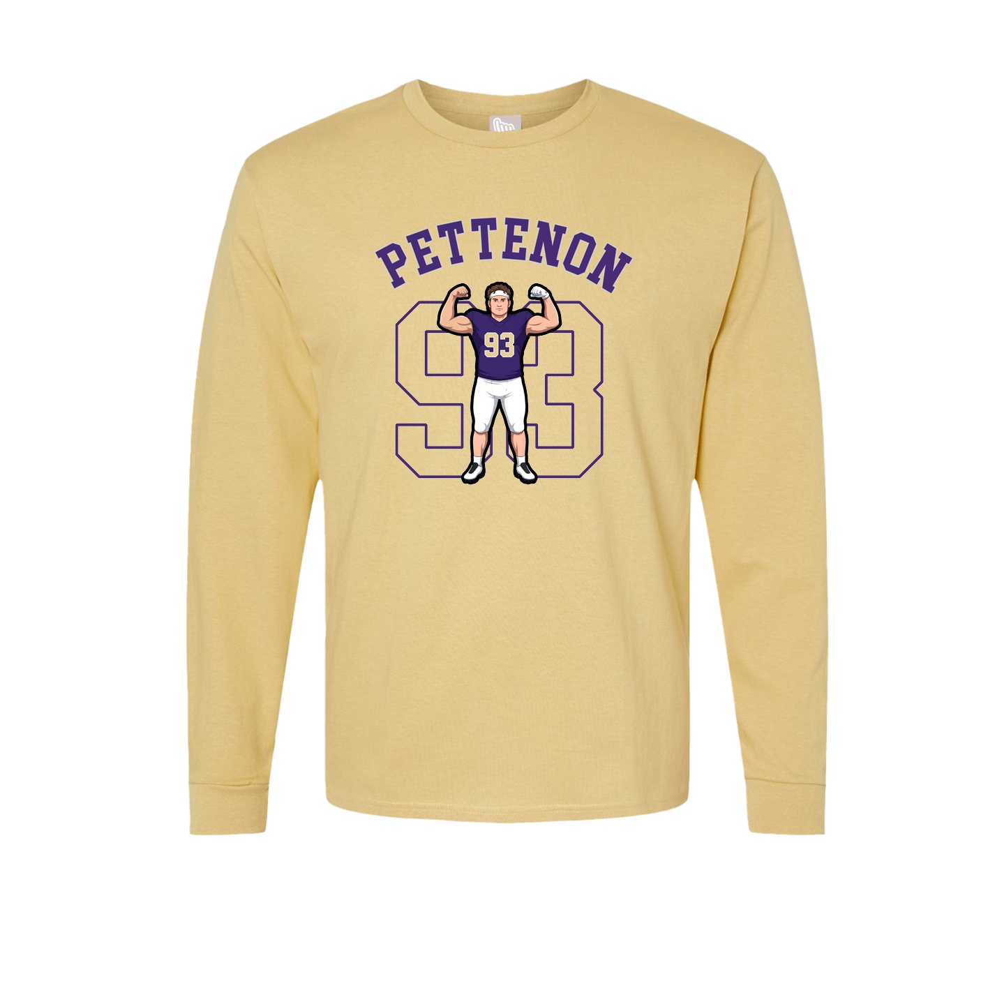 Long Sleeve Tee — Shirsey Arch in Vegas Gold