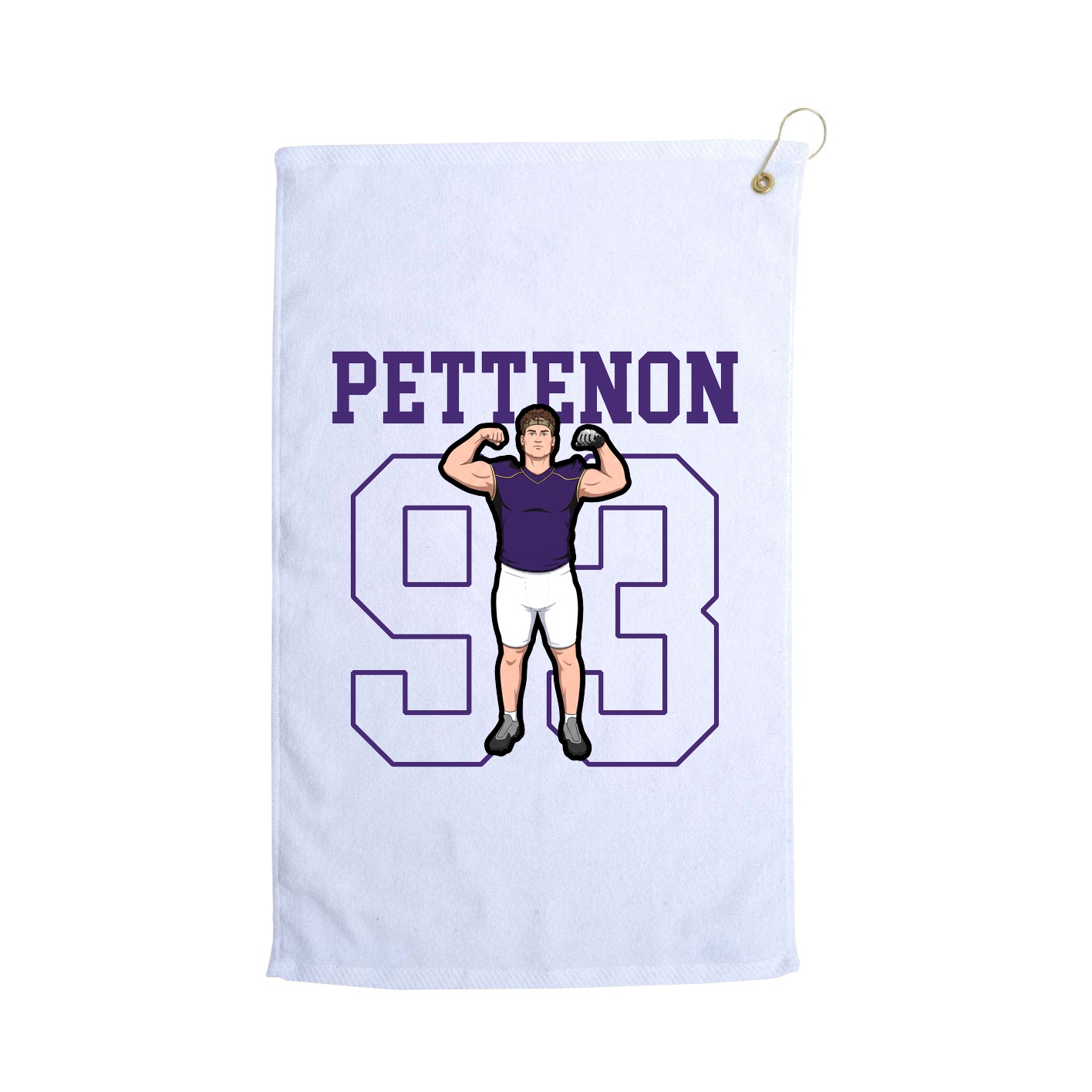 Golf Towel — Shirsey in White