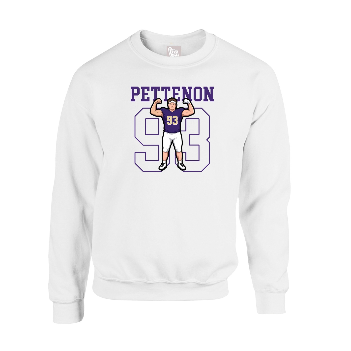 Fleece Crew — Shirsey in White
