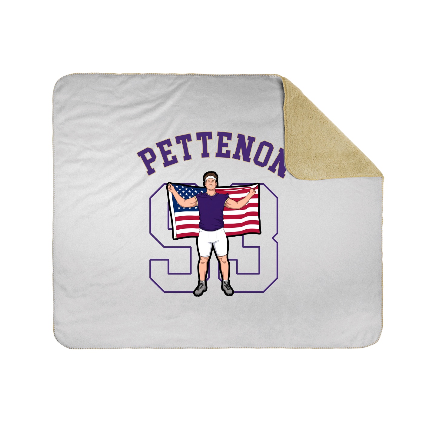 Throw Blanket — Shirsey Arch in White
