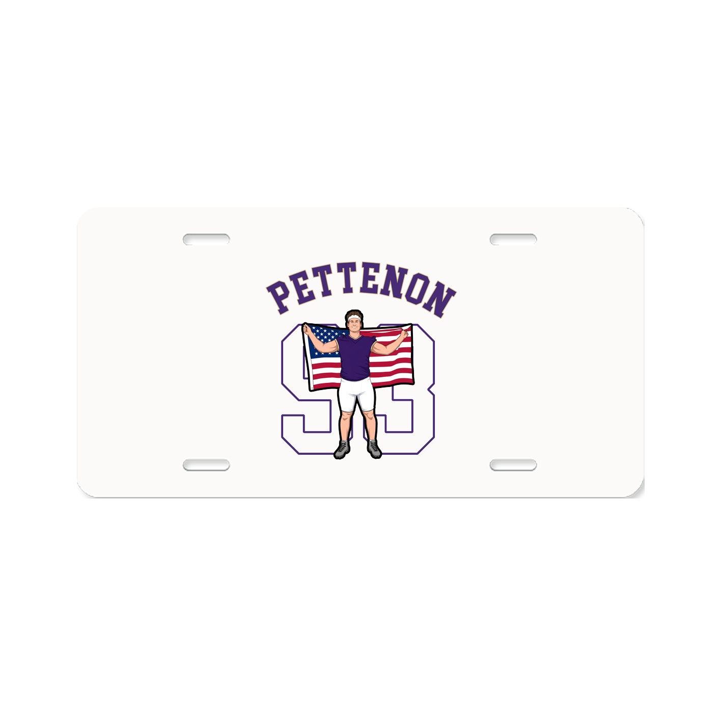 License Plate — Shirsey Arch in Classic