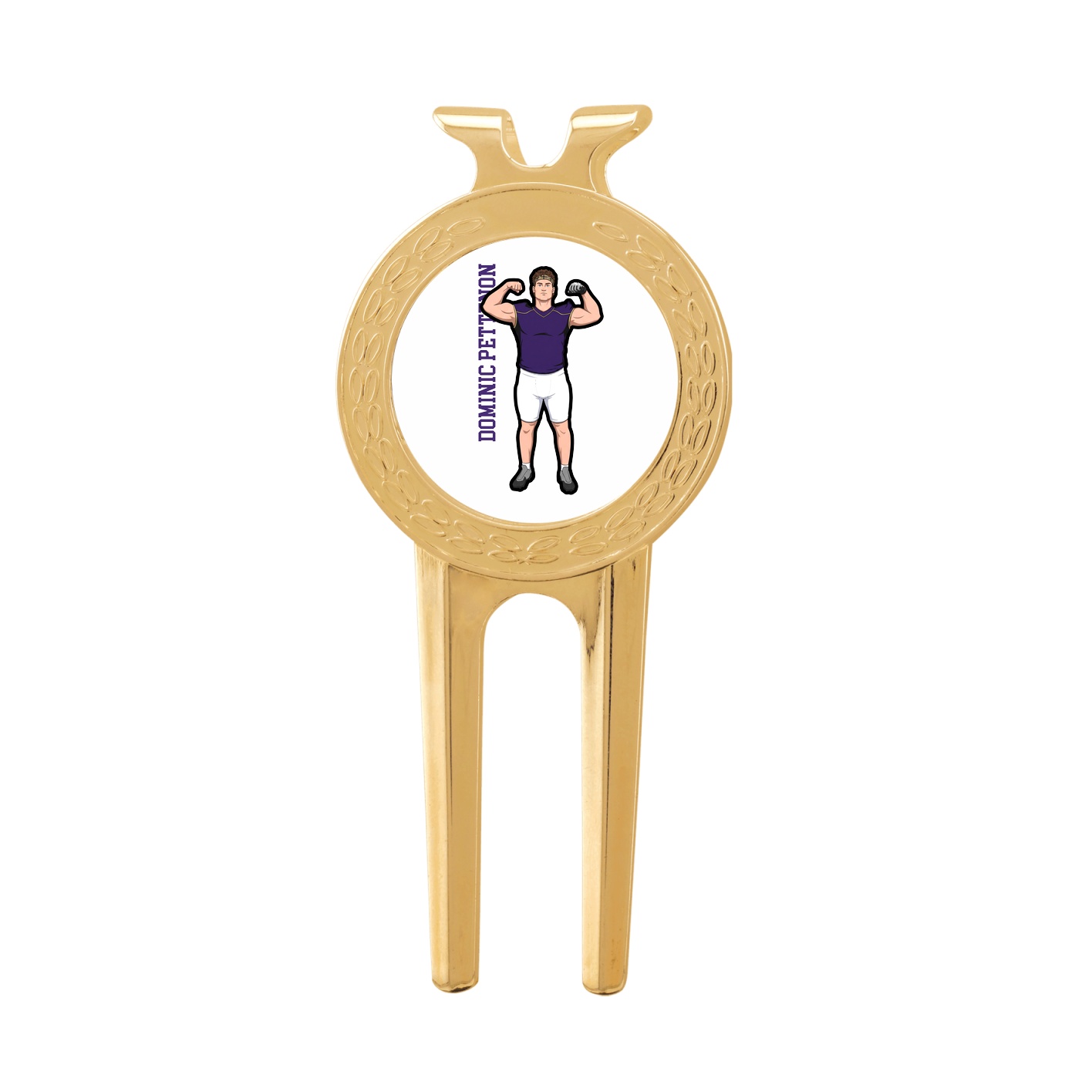 Divot Tool with Ball Marker — Name Vertical in Classic