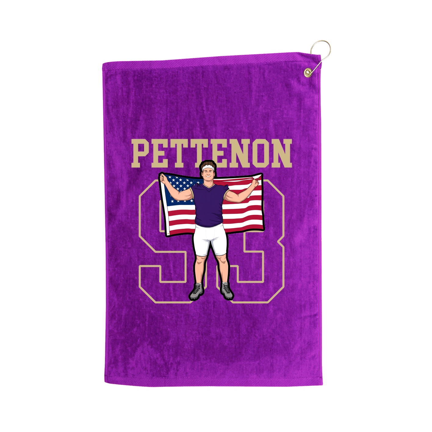 Golf Towel — Shirsey in Purple