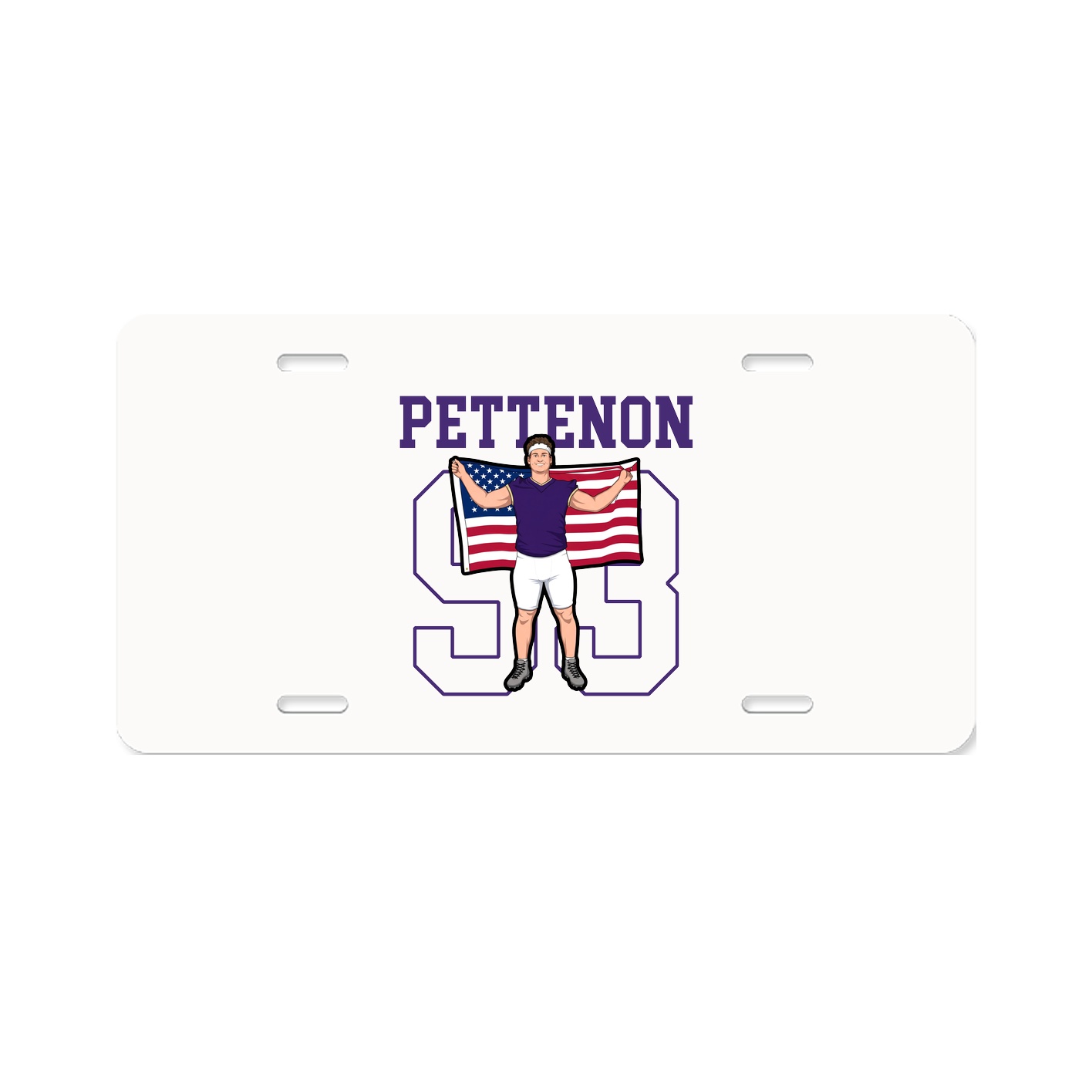 License Plate — Shirsey in Classic