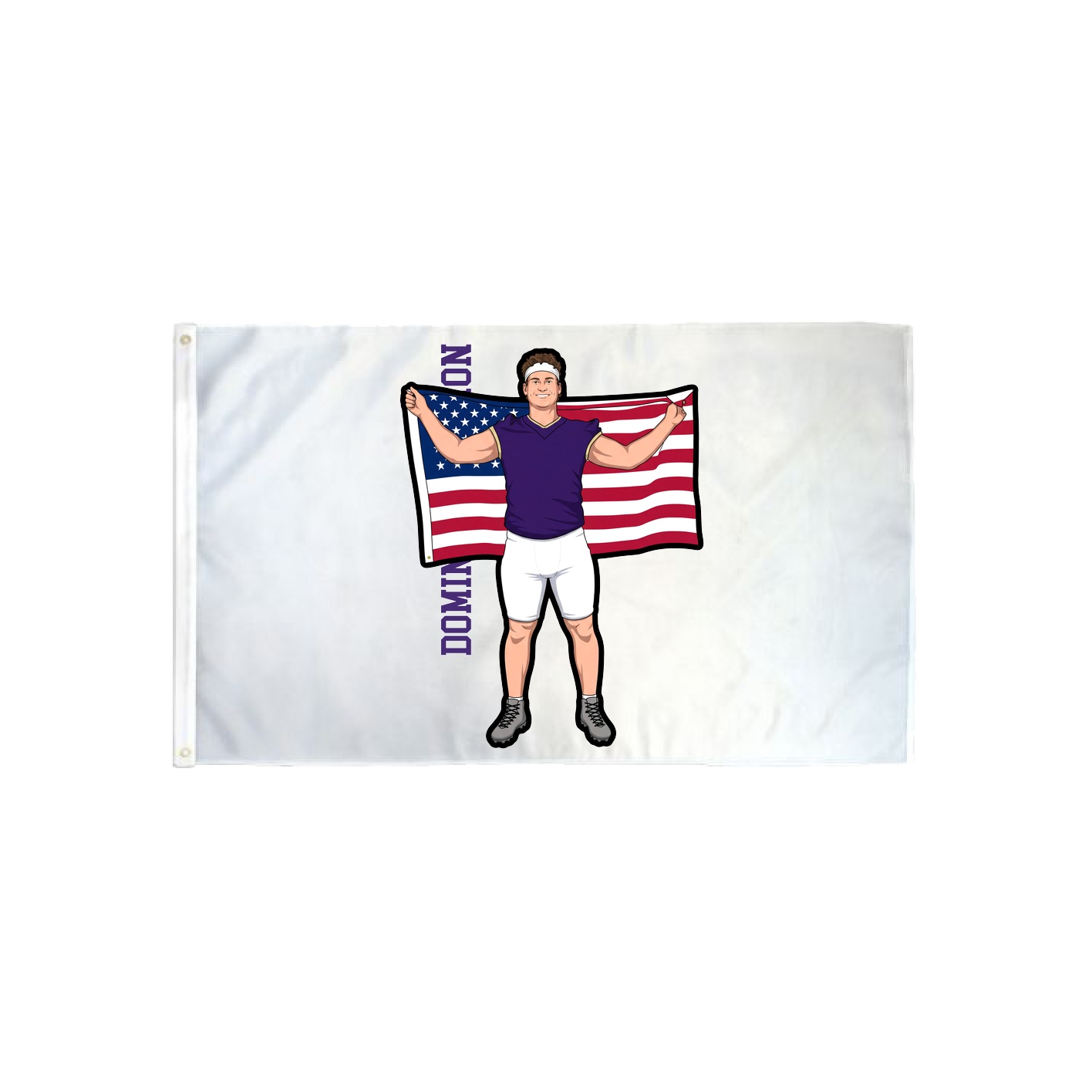 3x5 Flag — Name Vertical in Classic