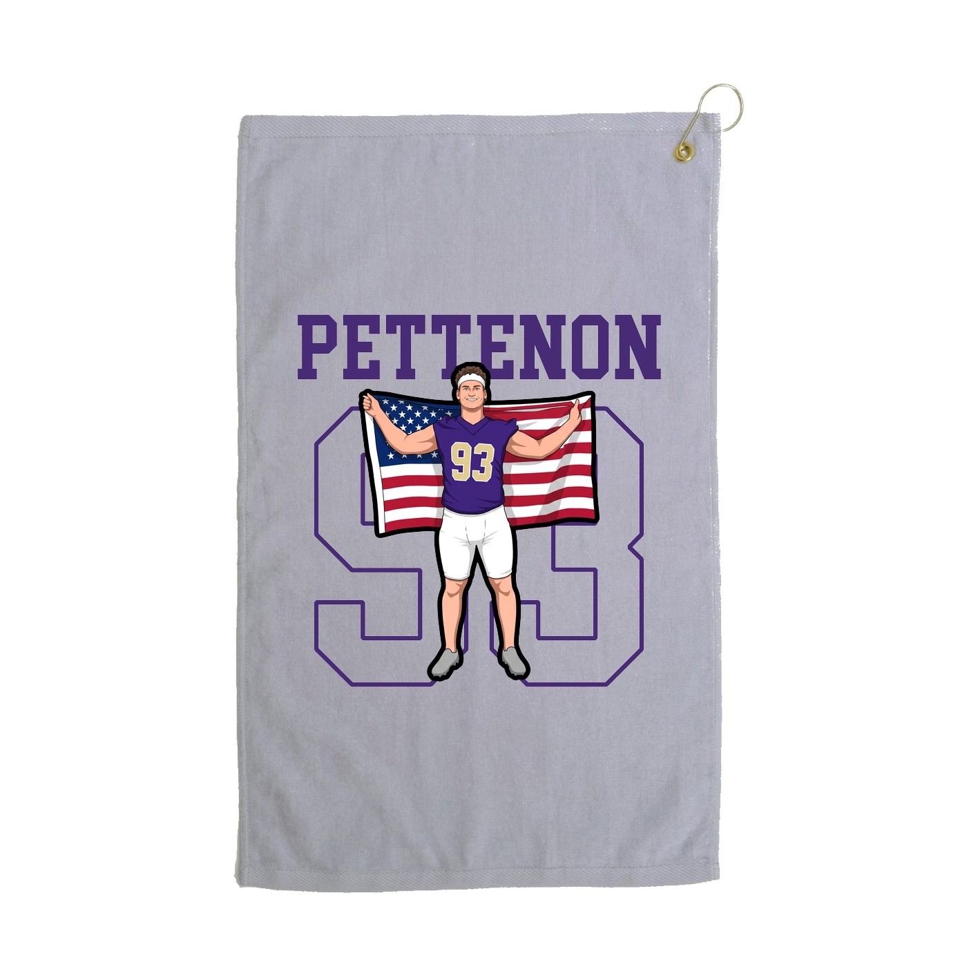 Golf Towel — Shirsey in Grey