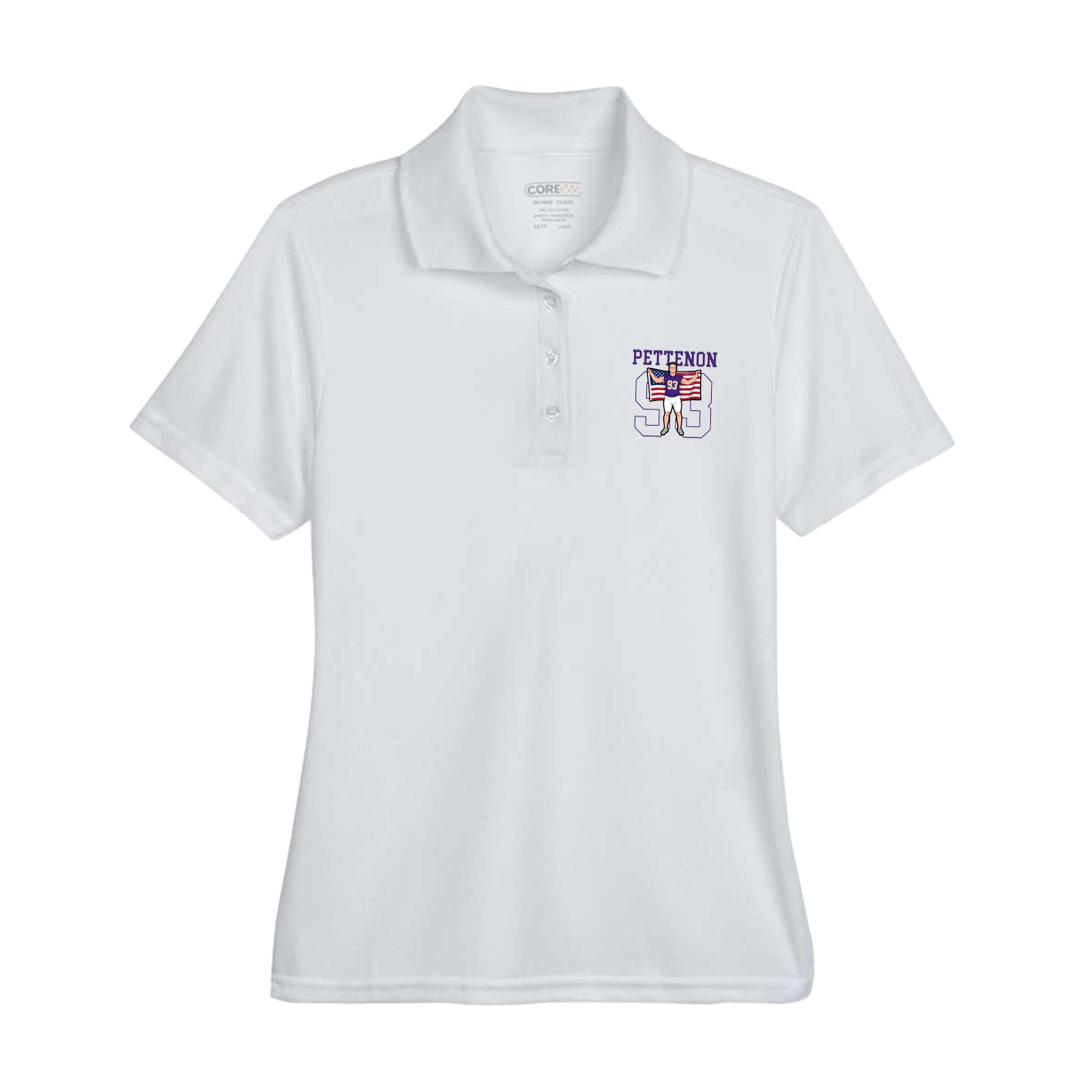 Womens Performance Polo — Shirsey in Grey