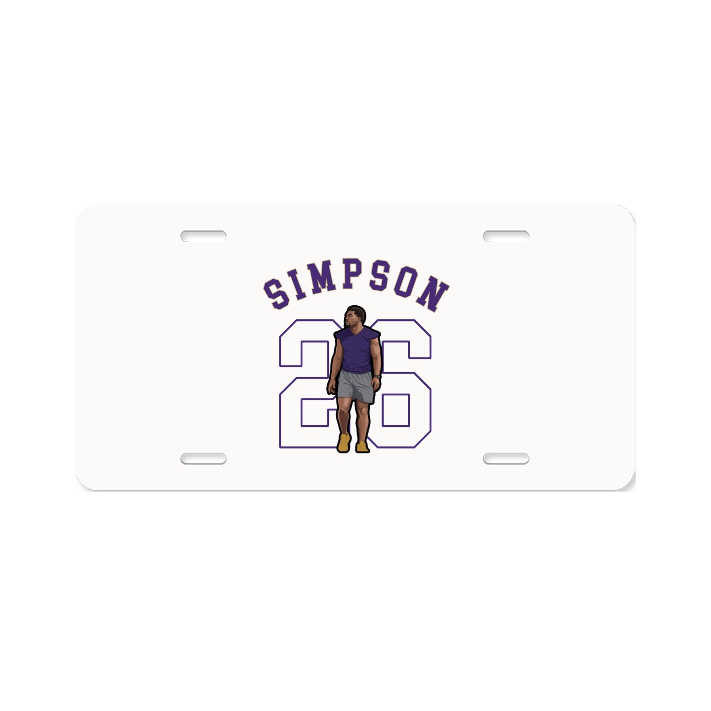 License Plate — Shirsey Arch in Classic