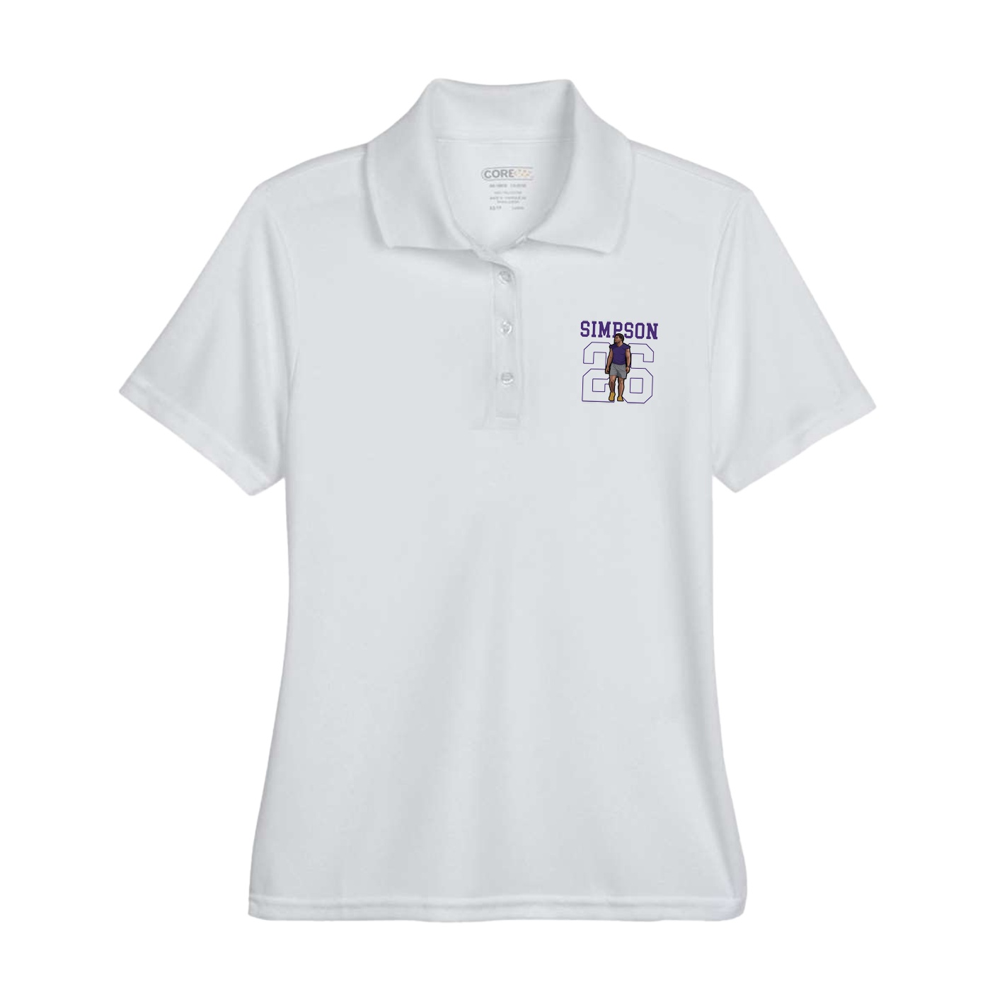 Womens Performance Polo — Shirsey in Grey