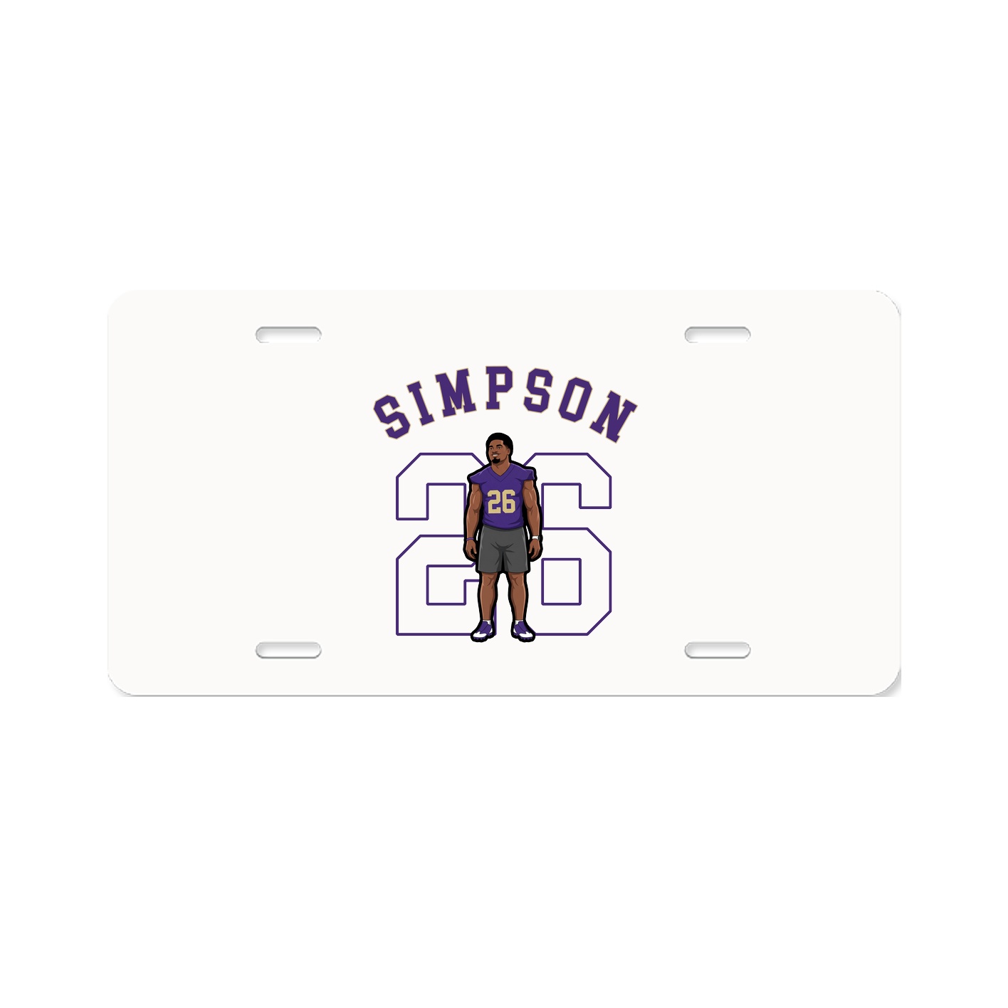 License Plate — Shirsey Arch in Classic