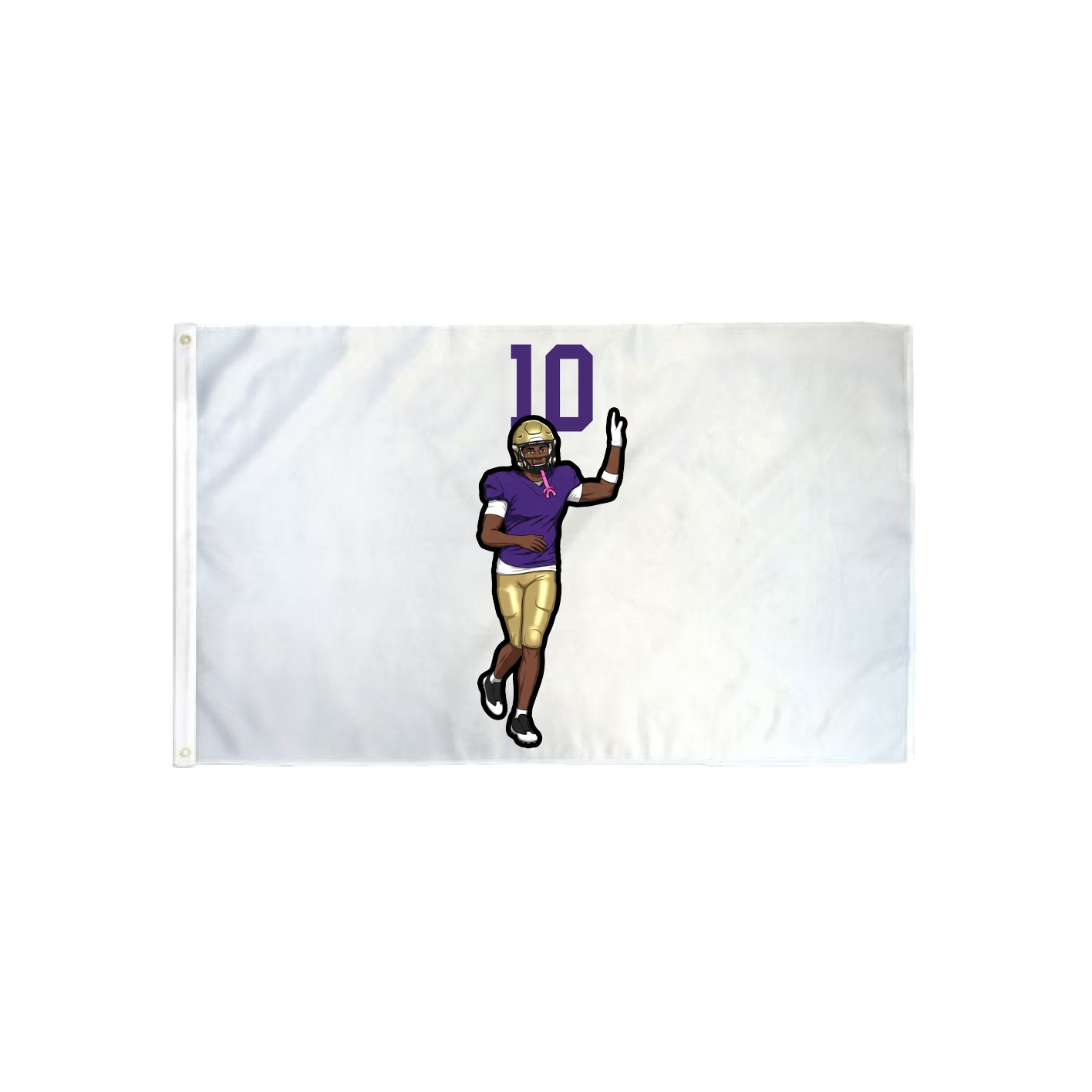 3x5 Flag — Number Top in Classic