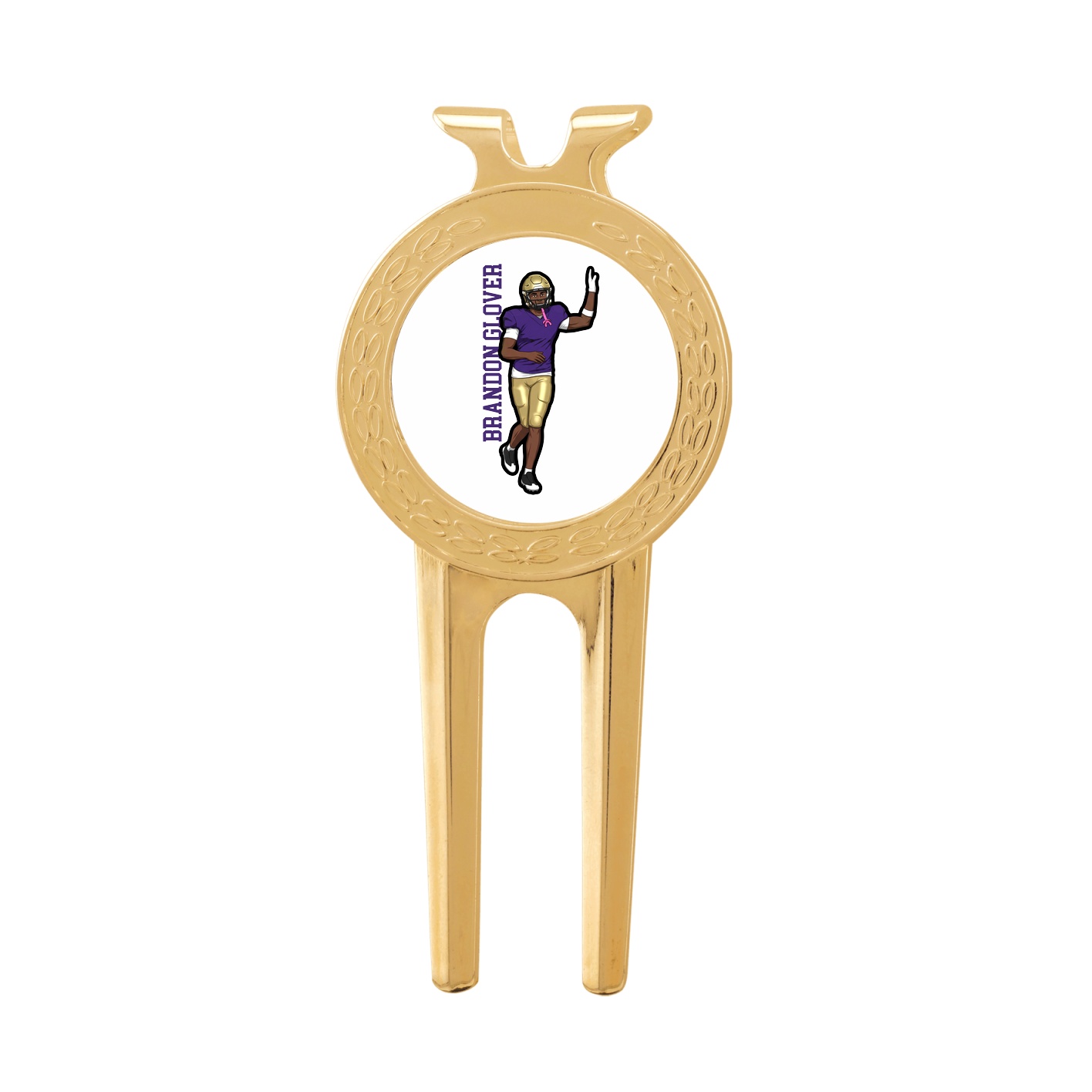 Divot Tool with Ball Marker — Name Vertical in Classic